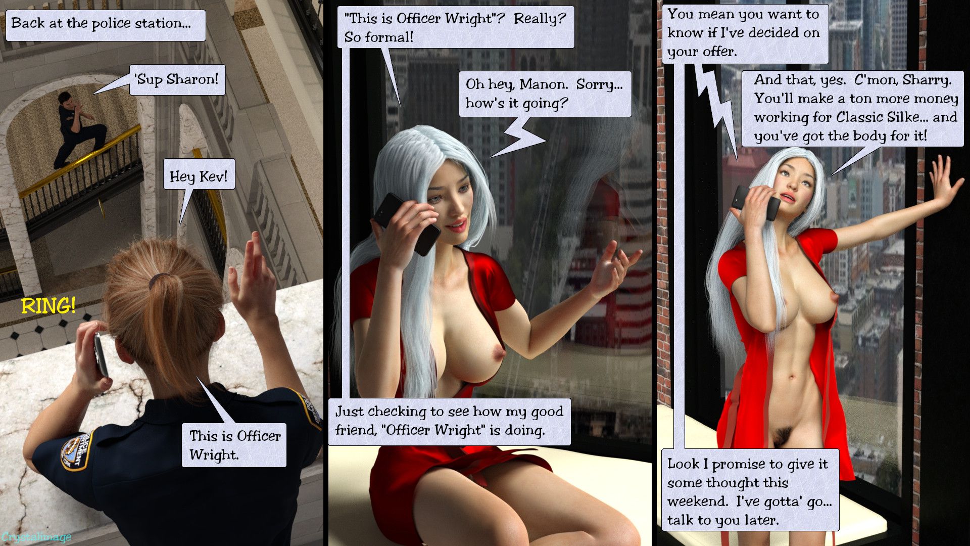 Classic Silke [Crystal Image] 9 . Classic Silke - Breaking And Entering - Chapter 9 [Crystal Image] – page 17