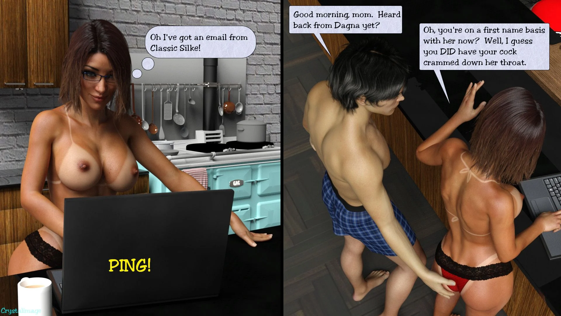 Classic Silke [Crystal Image] 9 . Classic Silke - Breaking And Entering - Chapter 9 [Crystal Image] – page 7