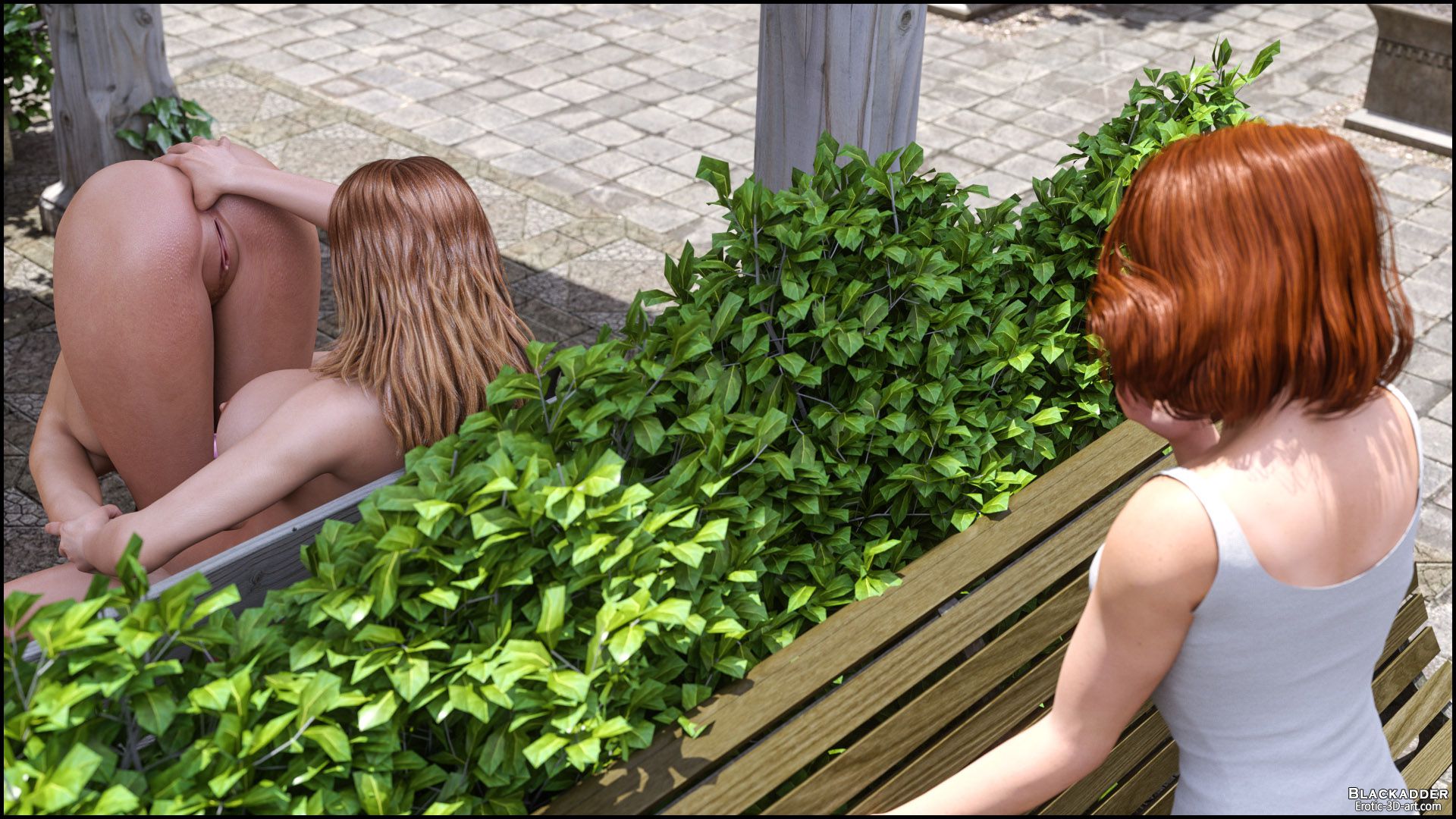 Dickgirls [Blackadder] 12 . Dickgirls - Stella, Gisela - Chapter 12 [Blackadder] – page 21