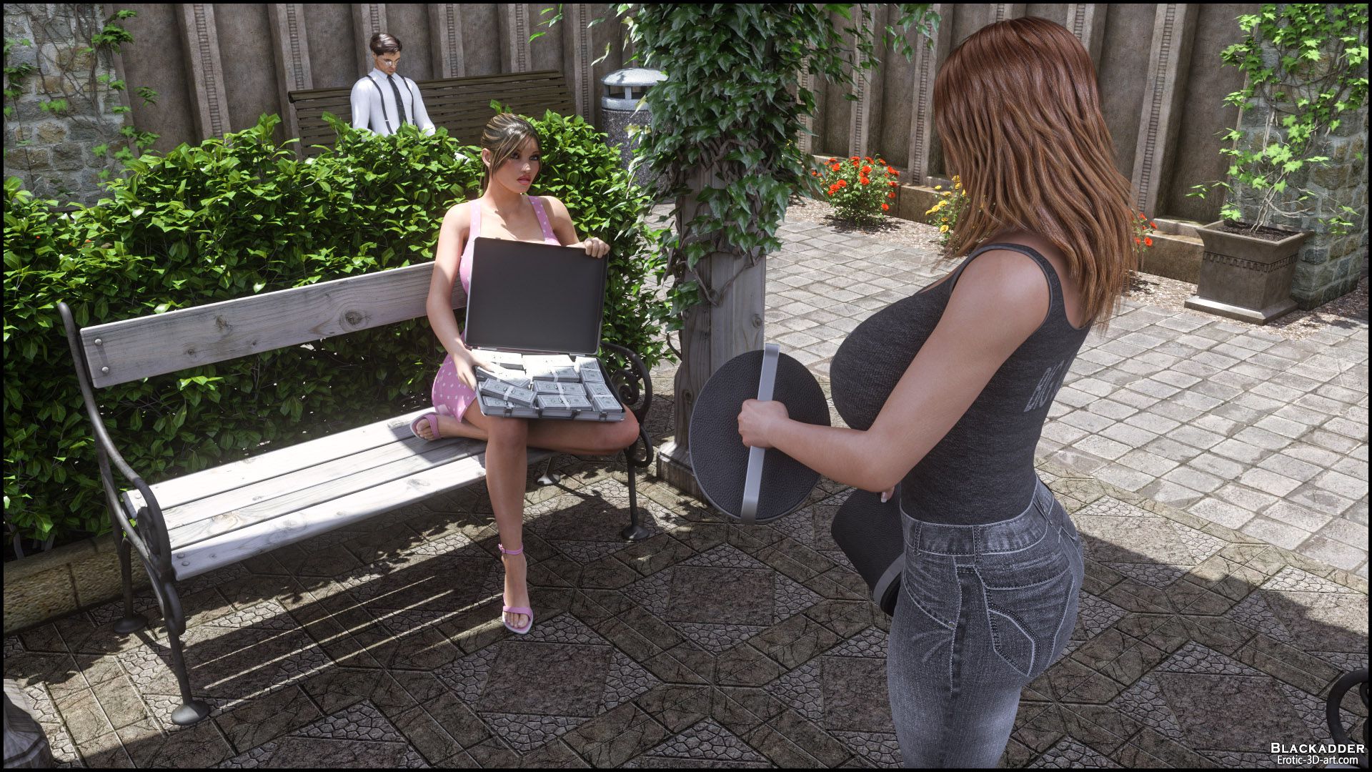 Dickgirls [Blackadder] 12 . Dickgirls - Stella, Gisela - Chapter 12 [Blackadder] – page 4