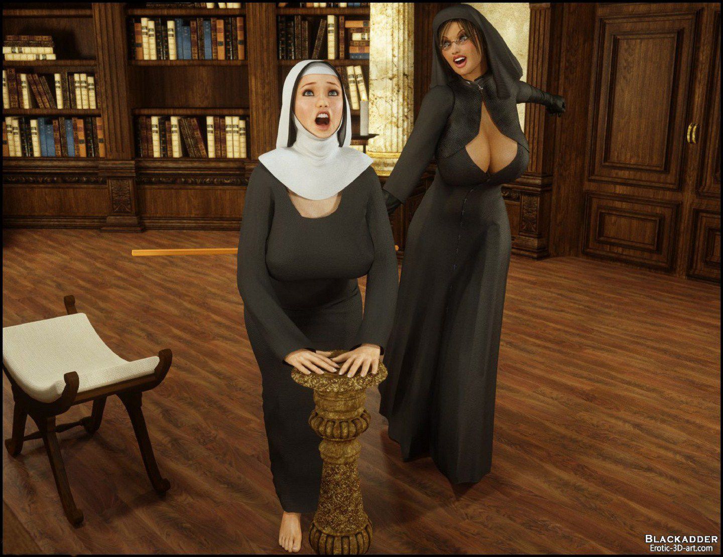 Dickgirls [Blackadder] 6 . Dickgirls - Gisela, Sara - Chapter 6 [Blackadder] – page 5