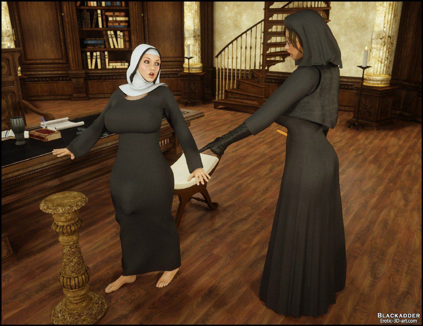 Dickgirls [Blackadder] 6 . Dickgirls - Gisela, Sara - Chapter 6 [Blackadder] – page 6