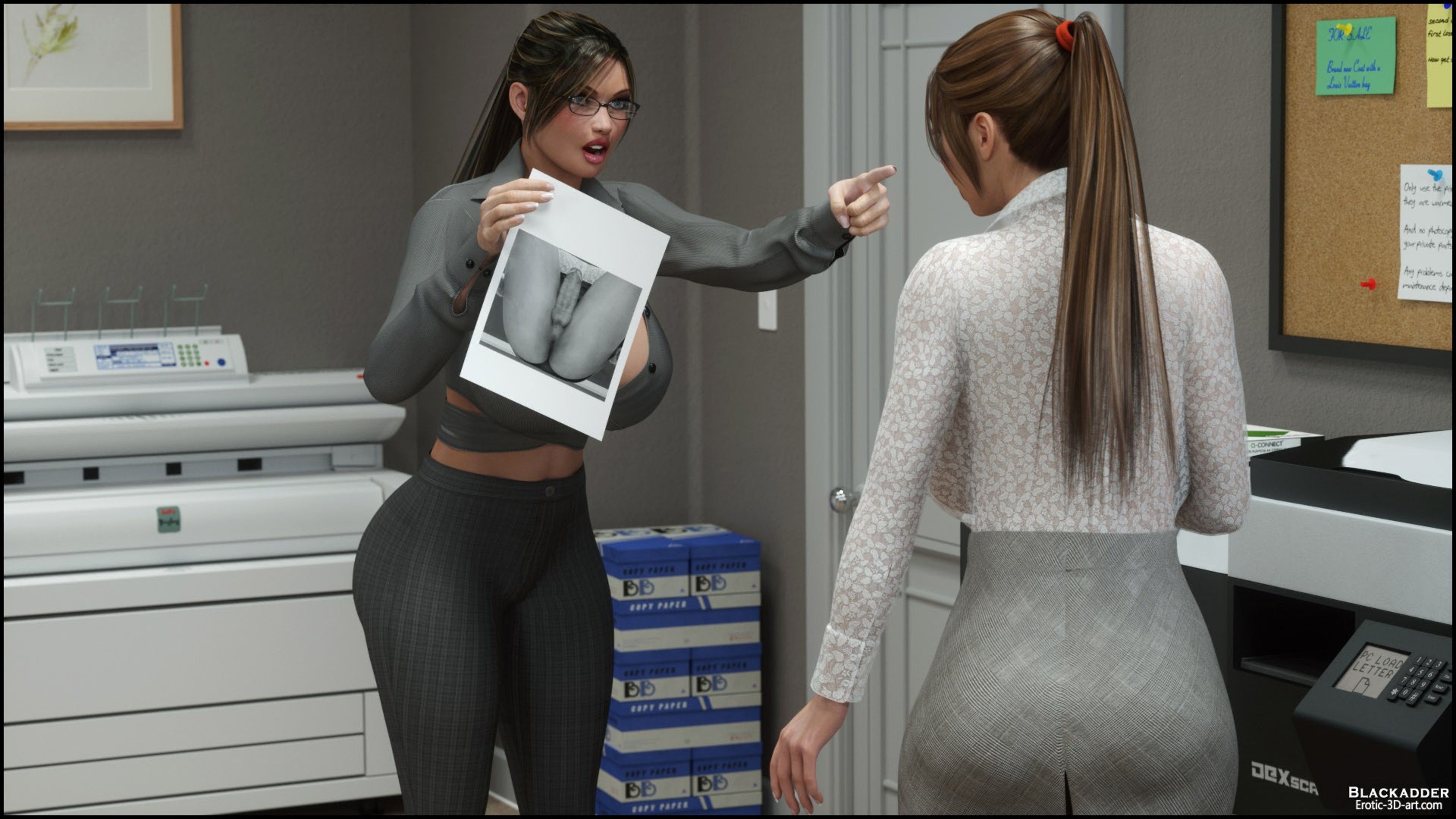 Dickgirls [Blackadder] 10 . Dickgirls - Gisela, Pam - Chapter 10 [Blackadder] – page 3