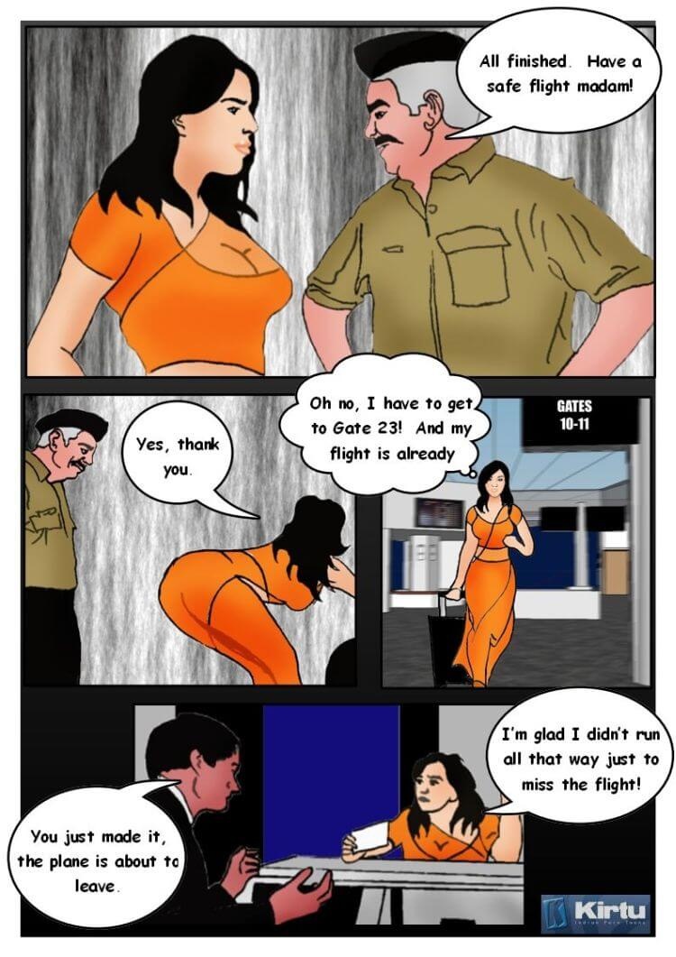 Fan Series [Kirtu] 2 . Fan Series - Sexy Skies – Sex at 40,000! - Chapter 2 [Kirtu] – page 9