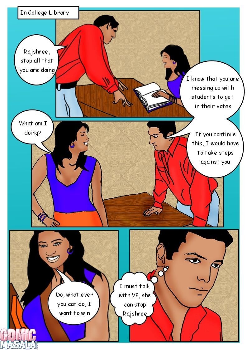 Fan Series [Kirtu] 5 . Fan Series - College Election - Chapter 5 [Kirtu] – page 21