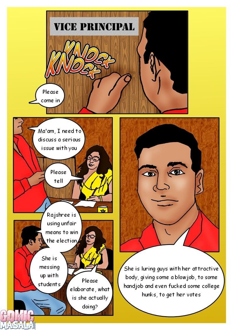 Fan Series [Kirtu] 5 . Fan Series - College Election - Chapter 5 [Kirtu] – page 22