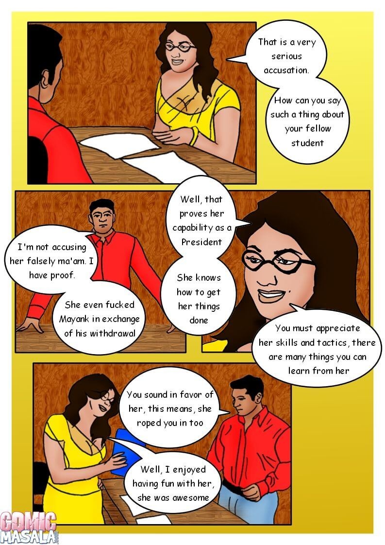 Fan Series [Kirtu] 5 . Fan Series - College Election - Chapter 5 [Kirtu] – page 23