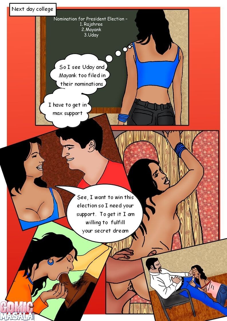 Fan Series [Kirtu] 5 . Fan Series - College Election - Chapter 5 [Kirtu] – page 4