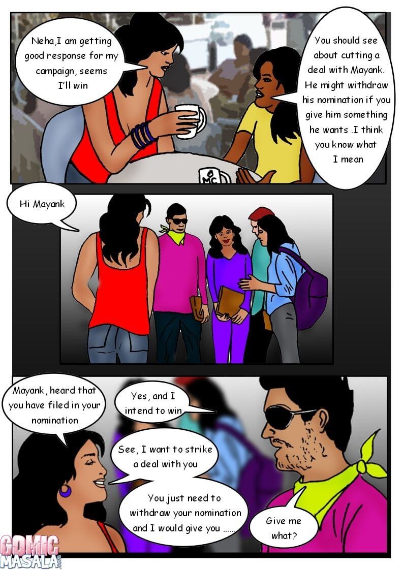 Fan Series [Kirtu] 5 . Fan Series - College Election - Chapter 5 [Kirtu] – page 5