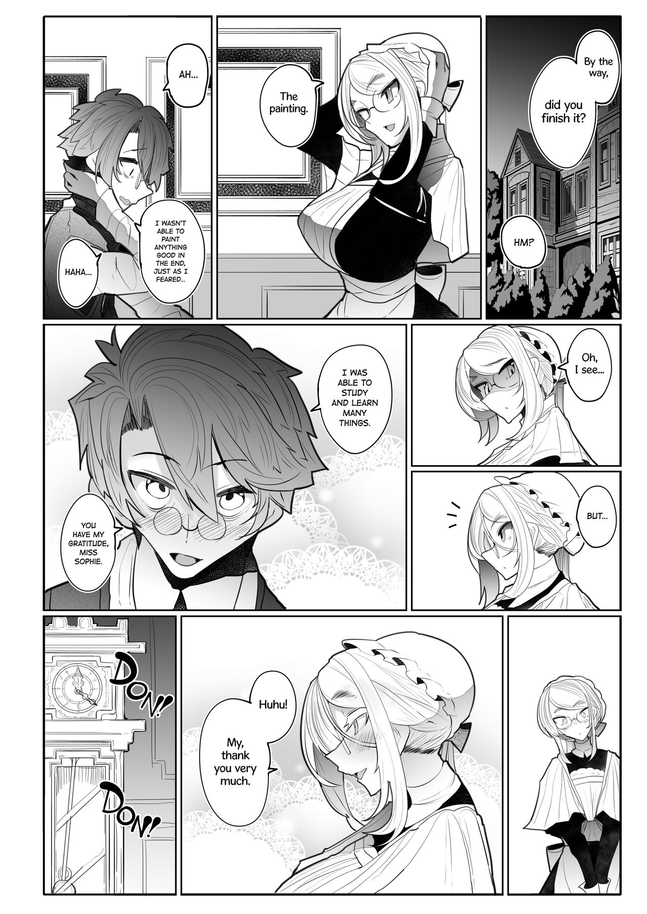Gentleman’s Maid Sophie [Tsumetoro] 3 . Gentleman’s Maid Sophie - Chapter 3 [Tsumetoro] – page 52