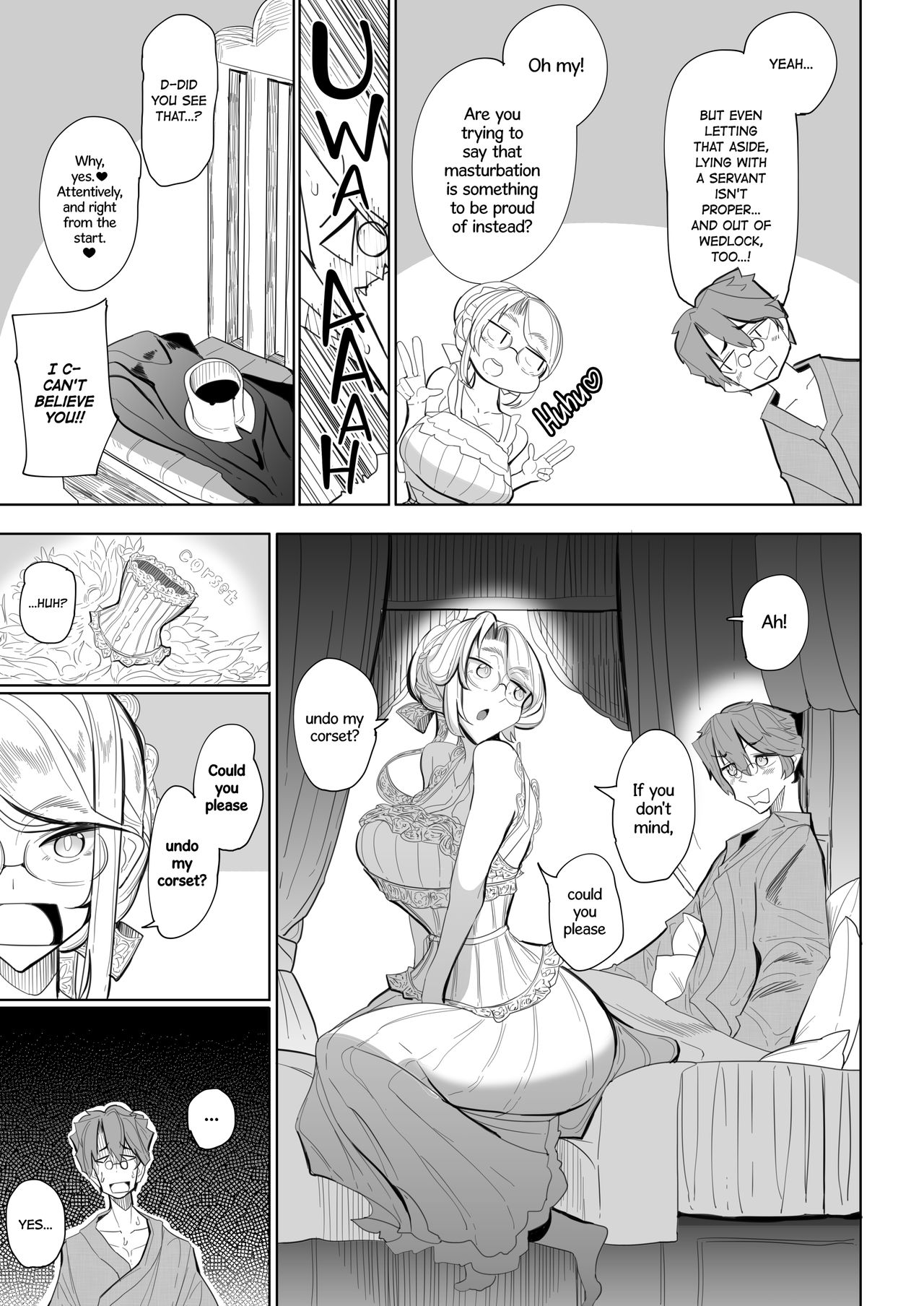 Gentleman’s Maid Sophie [Tsumetoro] 1 . Gentleman’s Maid Sophie - Chapter 1 [Tsumetoro] – page 35
