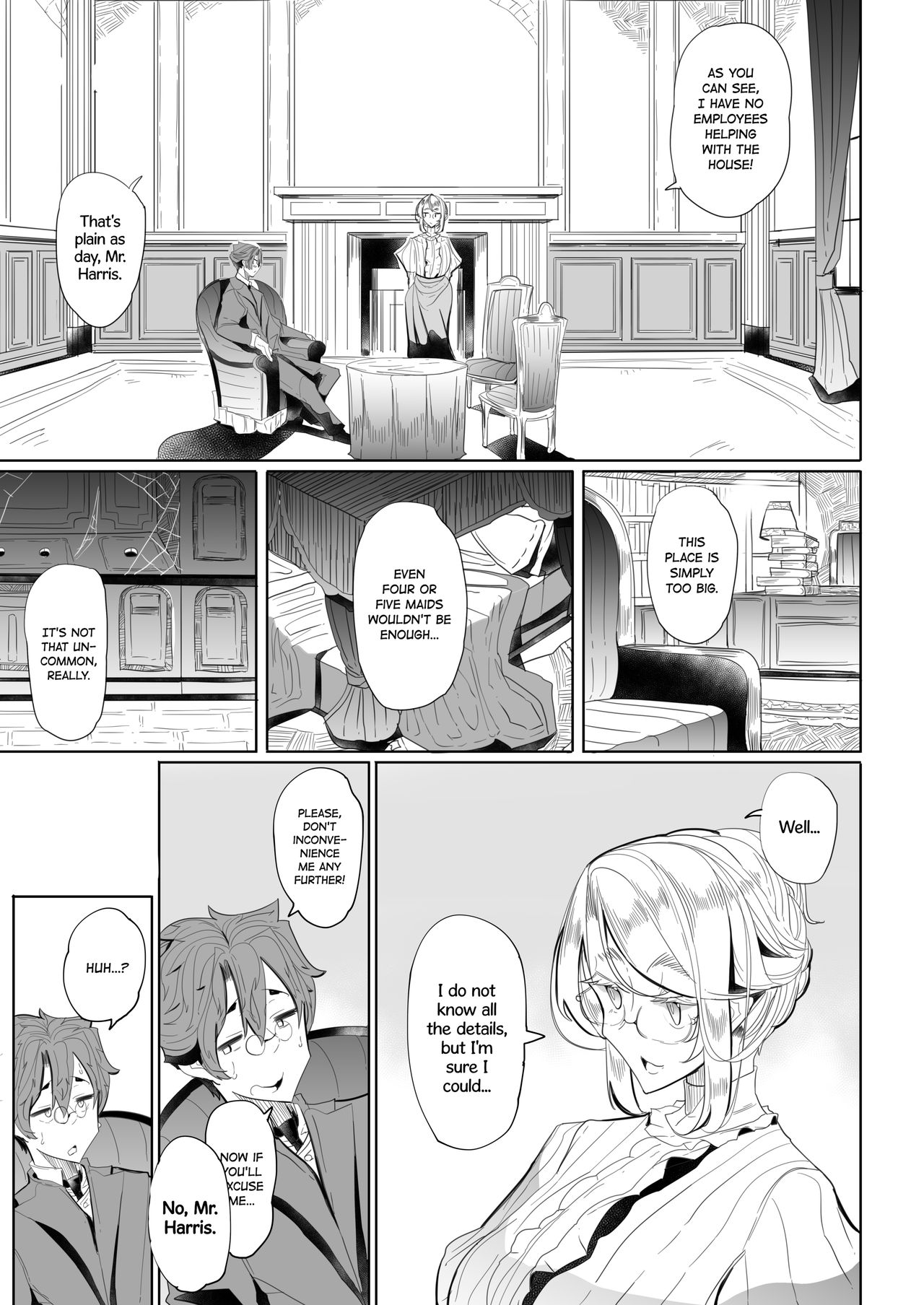 Gentleman’s Maid Sophie [Tsumetoro] 1 . Gentleman’s Maid Sophie - Chapter 1 [Tsumetoro] – page 9
