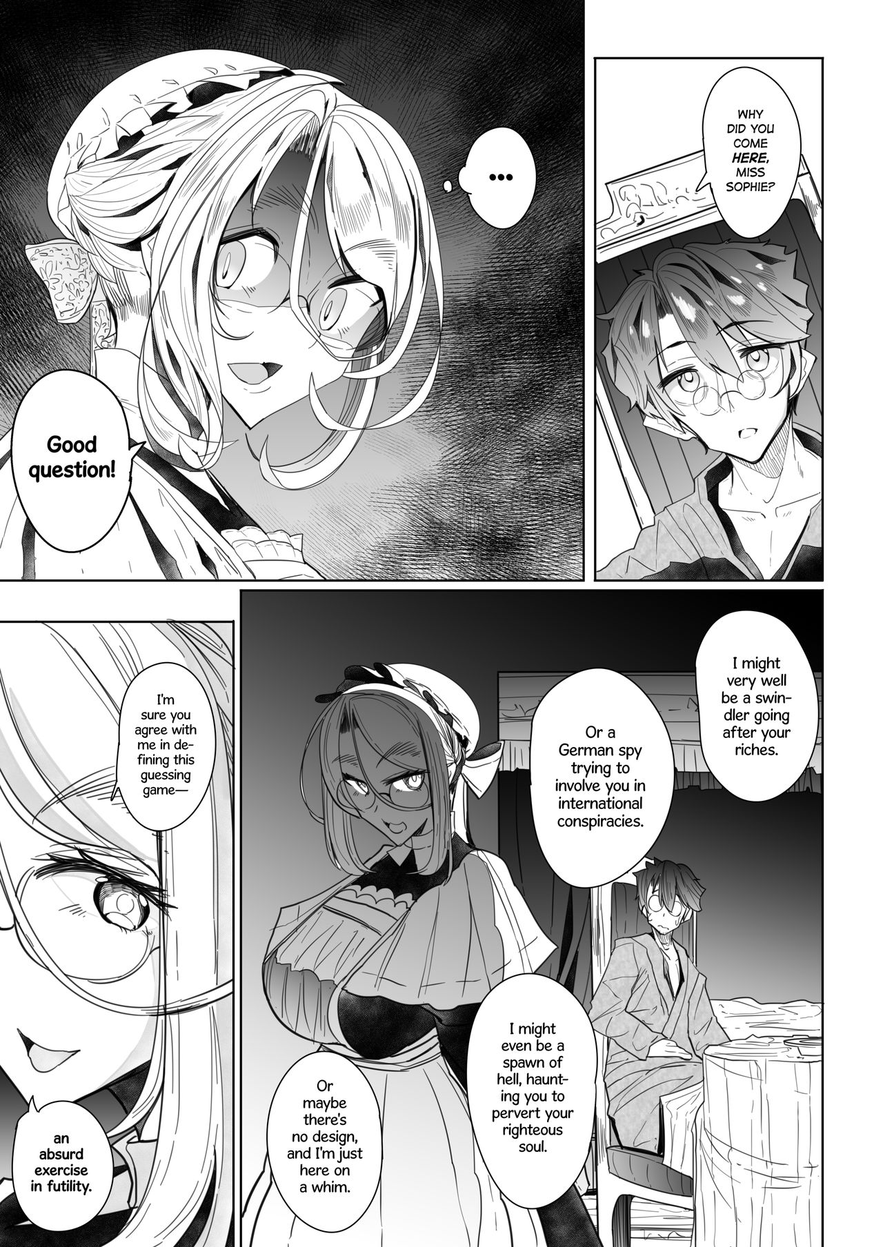 Gentleman’s Maid Sophie [Tsumetoro] 2 . Gentleman’s Maid Sophie - Chapter 2 [Tsumetoro] – page 8