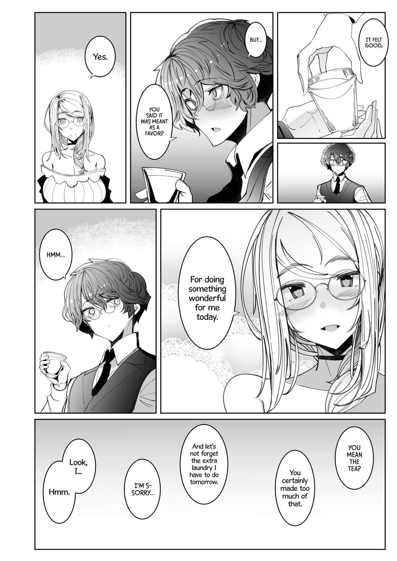 Gentleman’s Maid Sophie [Tsumetoro] 6 . Gentleman’s Maid Sophie - Chapter 6 [Tsumetoro] – page 35