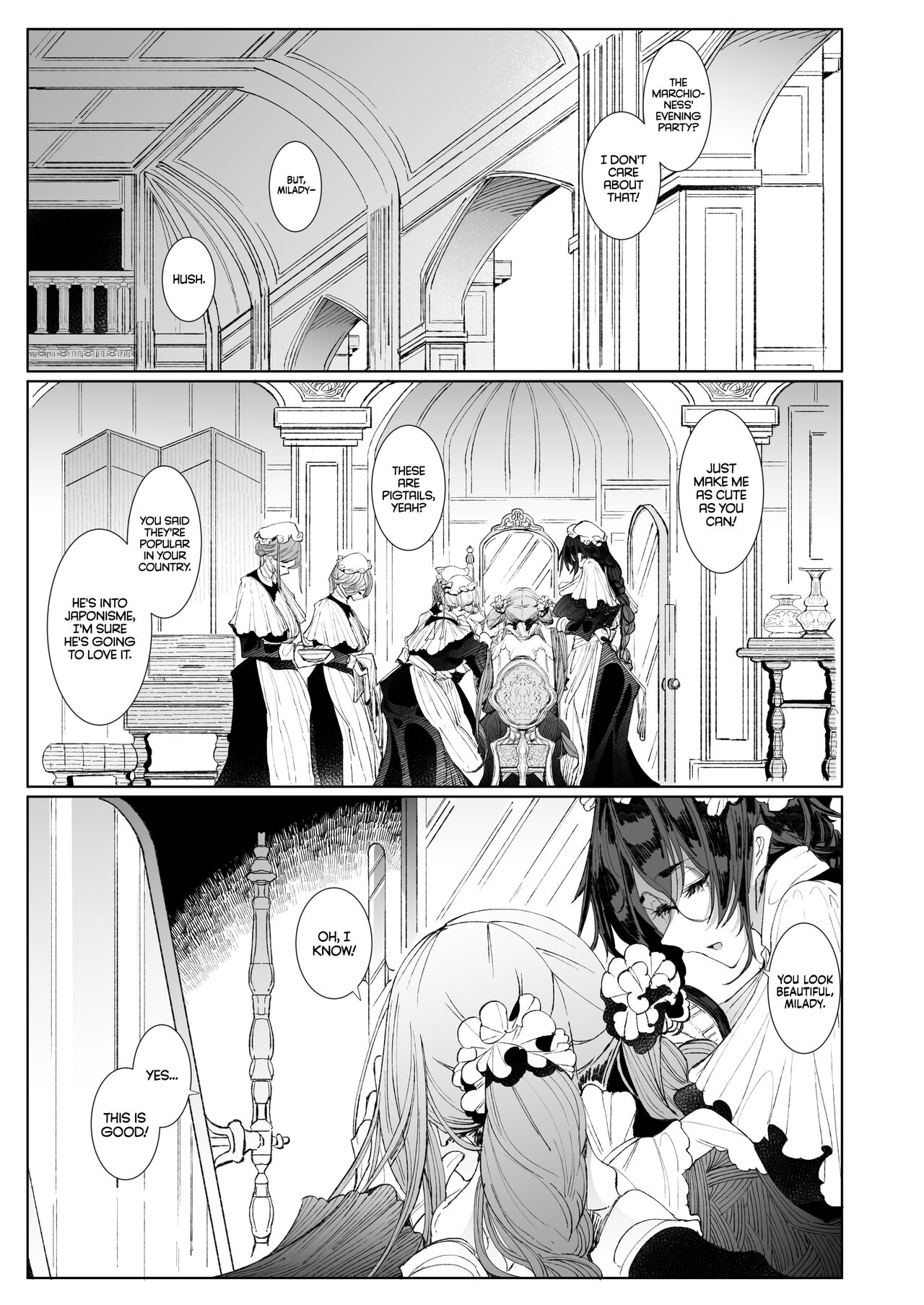 Gentleman’s Maid Sophie [Tsumetoro] 8 . Gentleman’s Maid Sophie - Chapter 8 [Tsumetoro] – page 2