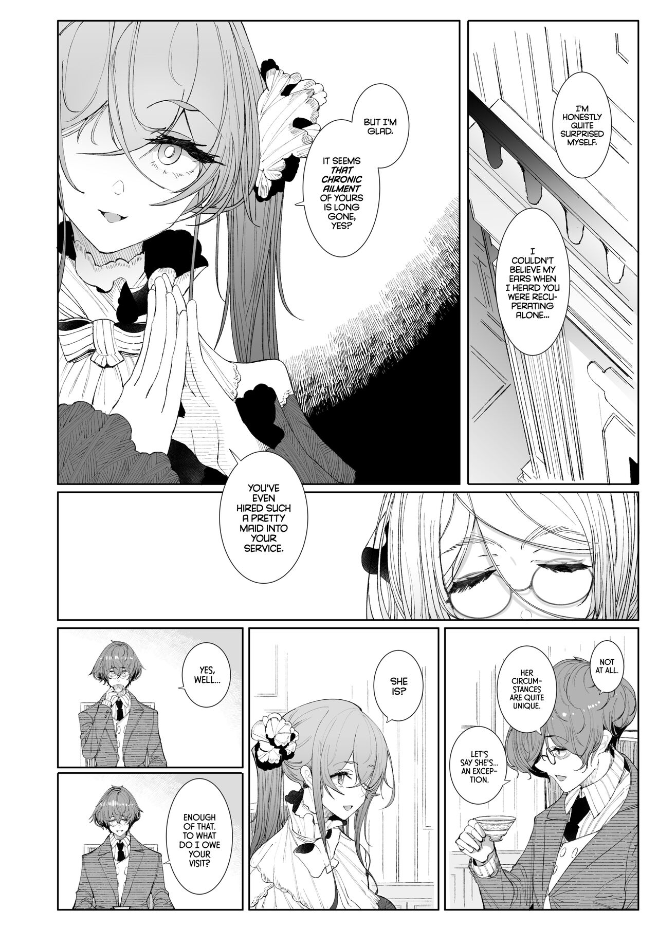 Gentleman’s Maid Sophie [Tsumetoro] 8 . Gentleman’s Maid Sophie - Chapter 8 [Tsumetoro] – page 9