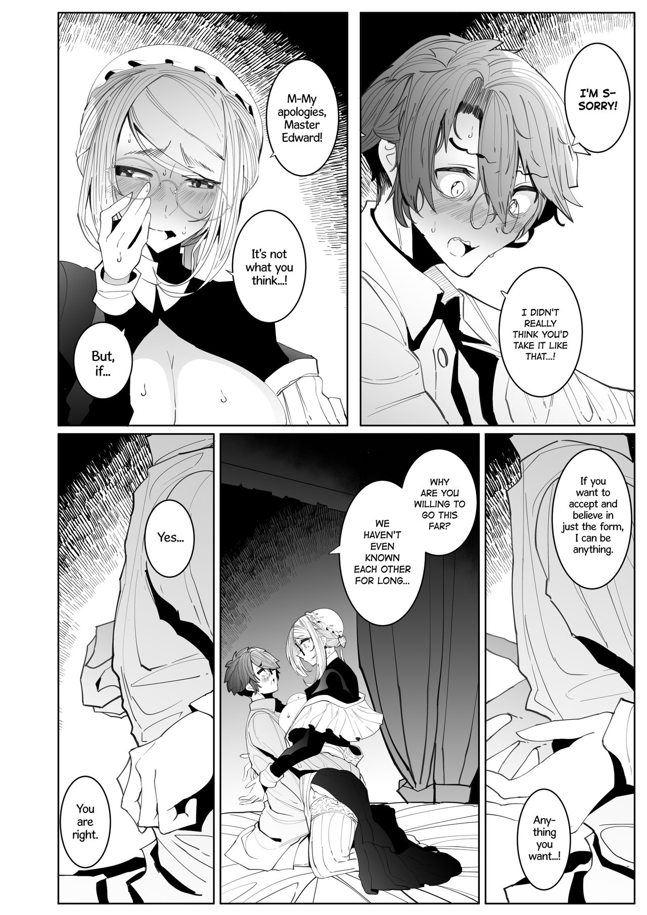 Gentleman’s Maid Sophie [Tsumetoro] 4 . Gentleman’s Maid Sophie - Chapter 4 [Tsumetoro] – page 37