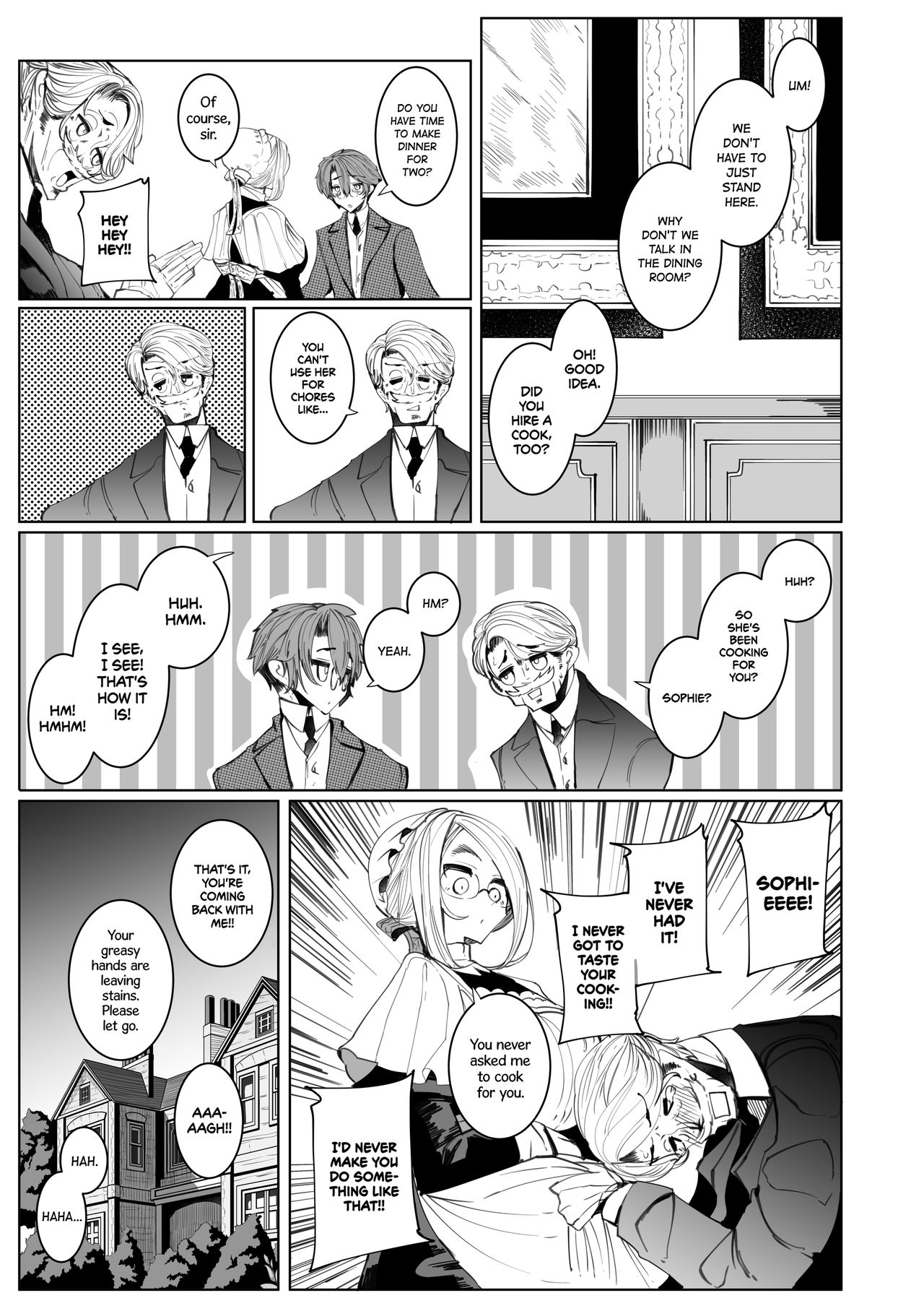 Gentleman’s Maid Sophie [Tsumetoro] 4 . Gentleman’s Maid Sophie - Chapter 4 [Tsumetoro] – page 8