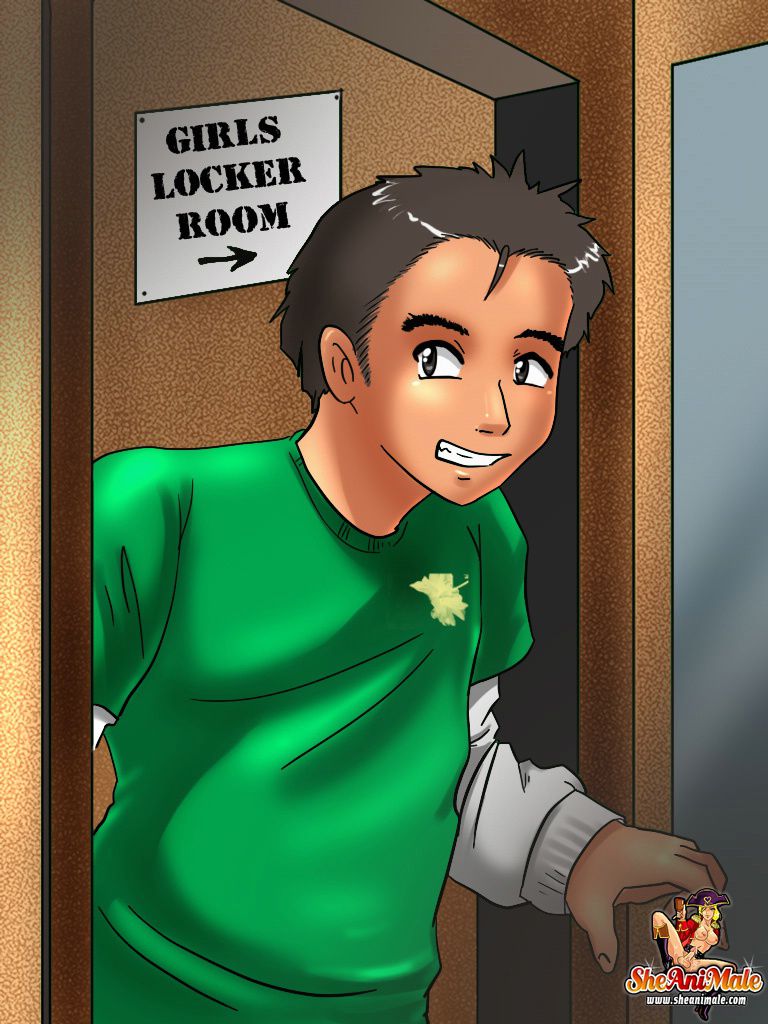 Anime Style Comics 1 [SheAniMale] Taking On The Cheerleading Squad - [SheAniMale] – page 2