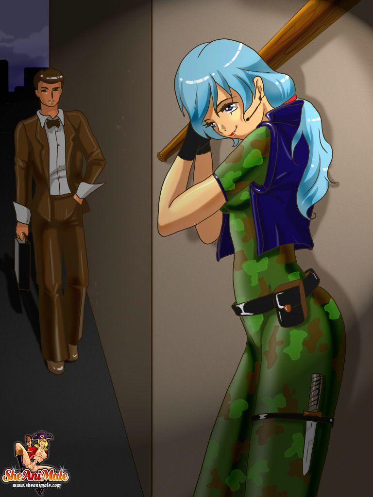 Anime Style Comics 1 [SheAniMale] T-Girl Spy - [SheAniMale] – page 1