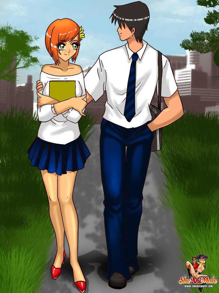 Anime Style Comics 1 [SheAniMale] Tranny Love - [SheAniMale] – page 1
