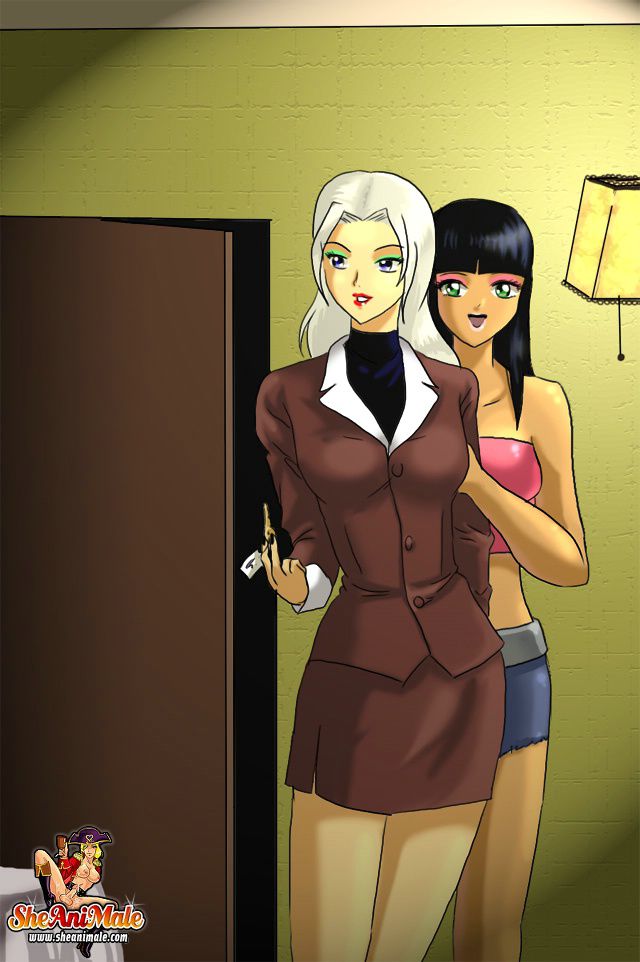 Anime Style Comics 1 [SheAniMale] Making Her Point - [SheAniMale] – page 2