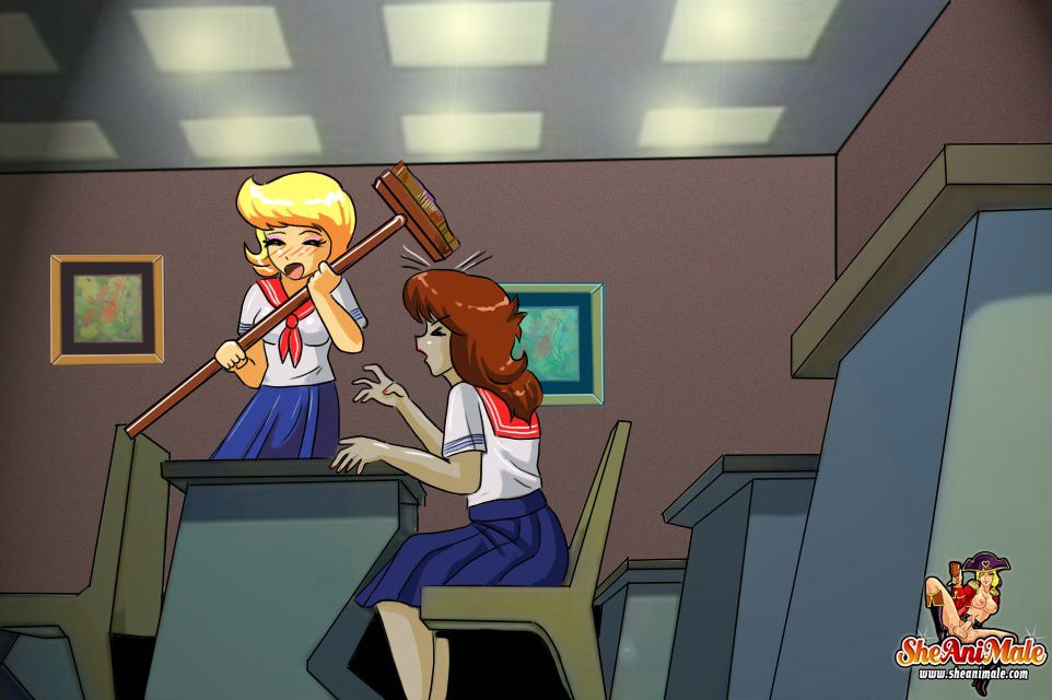 Anime Style Comics 1 [SheAniMale] Disciplinary Action - [SheAniMale] – page 1