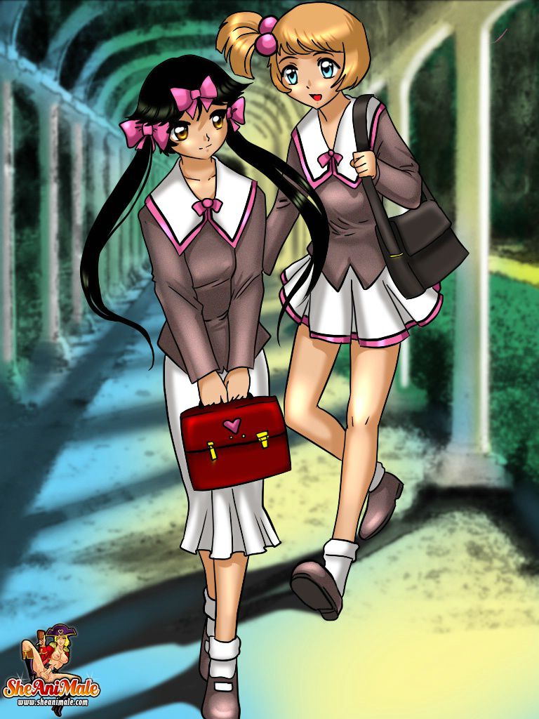 Anime Style Comics 1 [SheAniMale] Shemale's Massive Surprise - [SheAniMale] – page 1