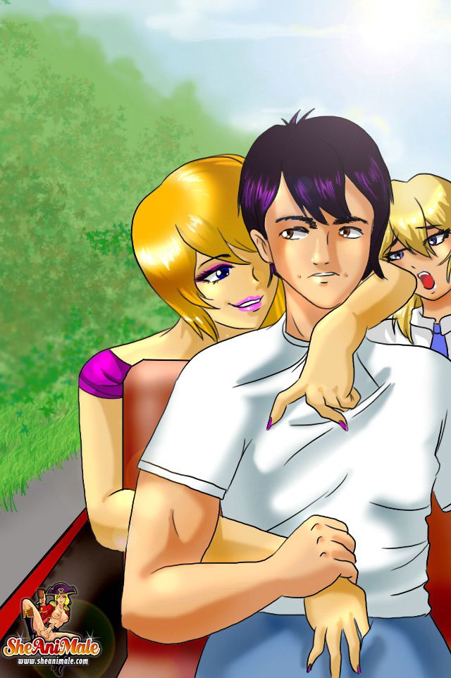 Anime Style Comics 1 [SheAniMale] The Studly Hitchhiker - [SheAniMale] – page 2