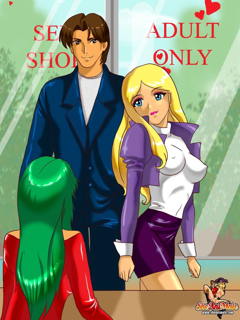 Anime Style Comics 1 [SheAniMale] Glory Hole - [SheAniMale] – page 1