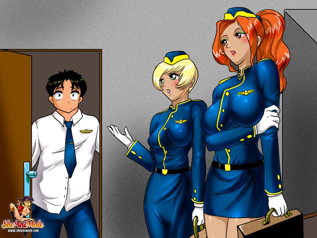 Anime Style Comics 1 [SheAniMale] Ravishing The Co-pilot - [SheAniMale] – page 1