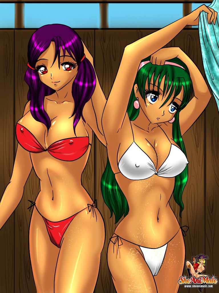 Anime Style Comics 1 [SheAniMale] Shower Showdown - [SheAniMale] – page 5