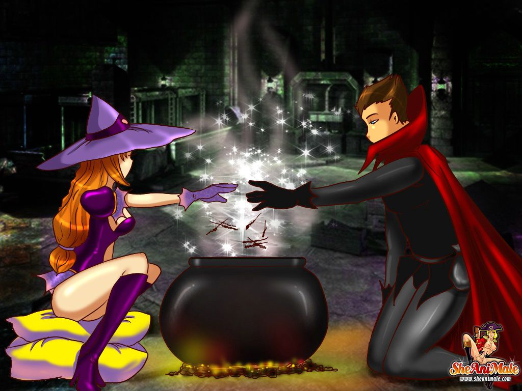 Anime Style Comics 1 [SheAniMale] Magic Lesson - [SheAniMale] – page 4