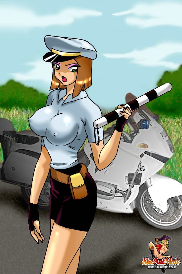 Anime Style Comics 1 [SheAniMale] The Traffic Ticket - [SheAniMale] – page 1