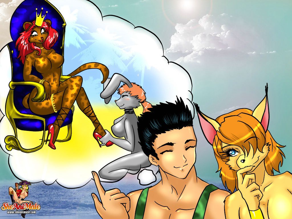 Anime Style Comics 1 [SheAniMale] Fantasy Island - [SheAniMale] – page 3