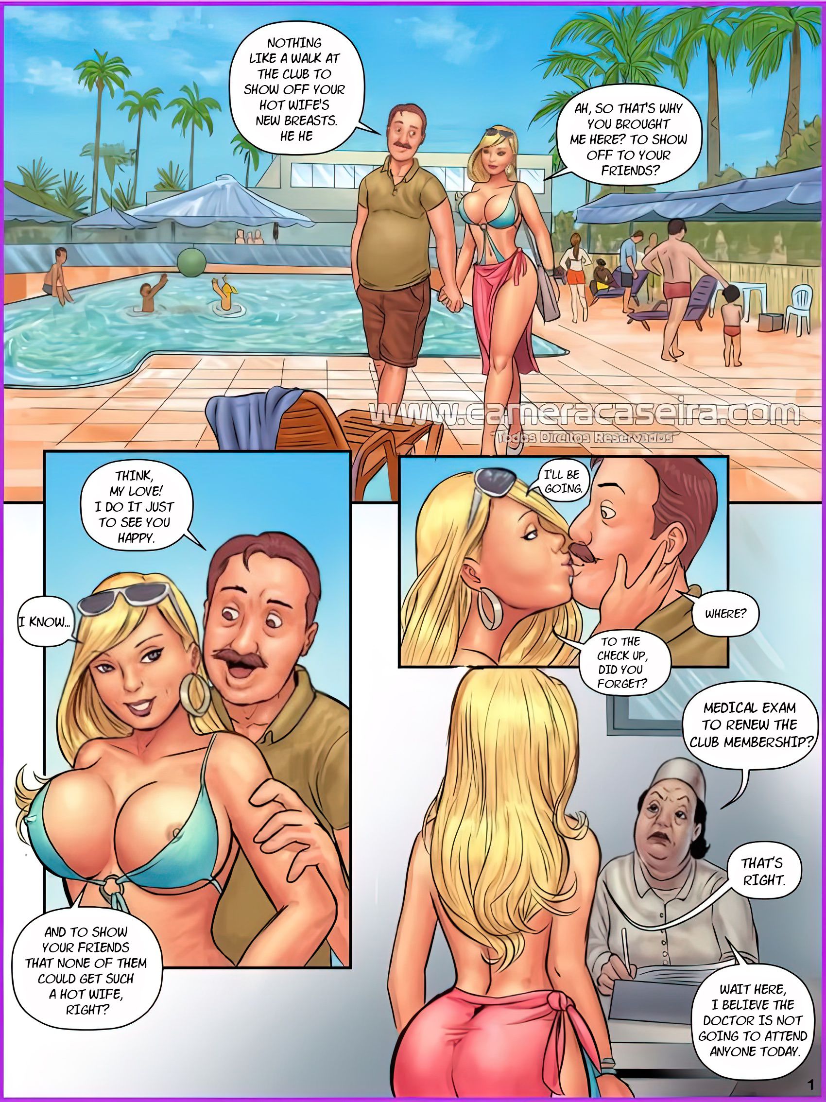 As Patricinhas [CameraCaseira] 3 . Medical Examination at the Club - [CameraCaseira] – page 2
