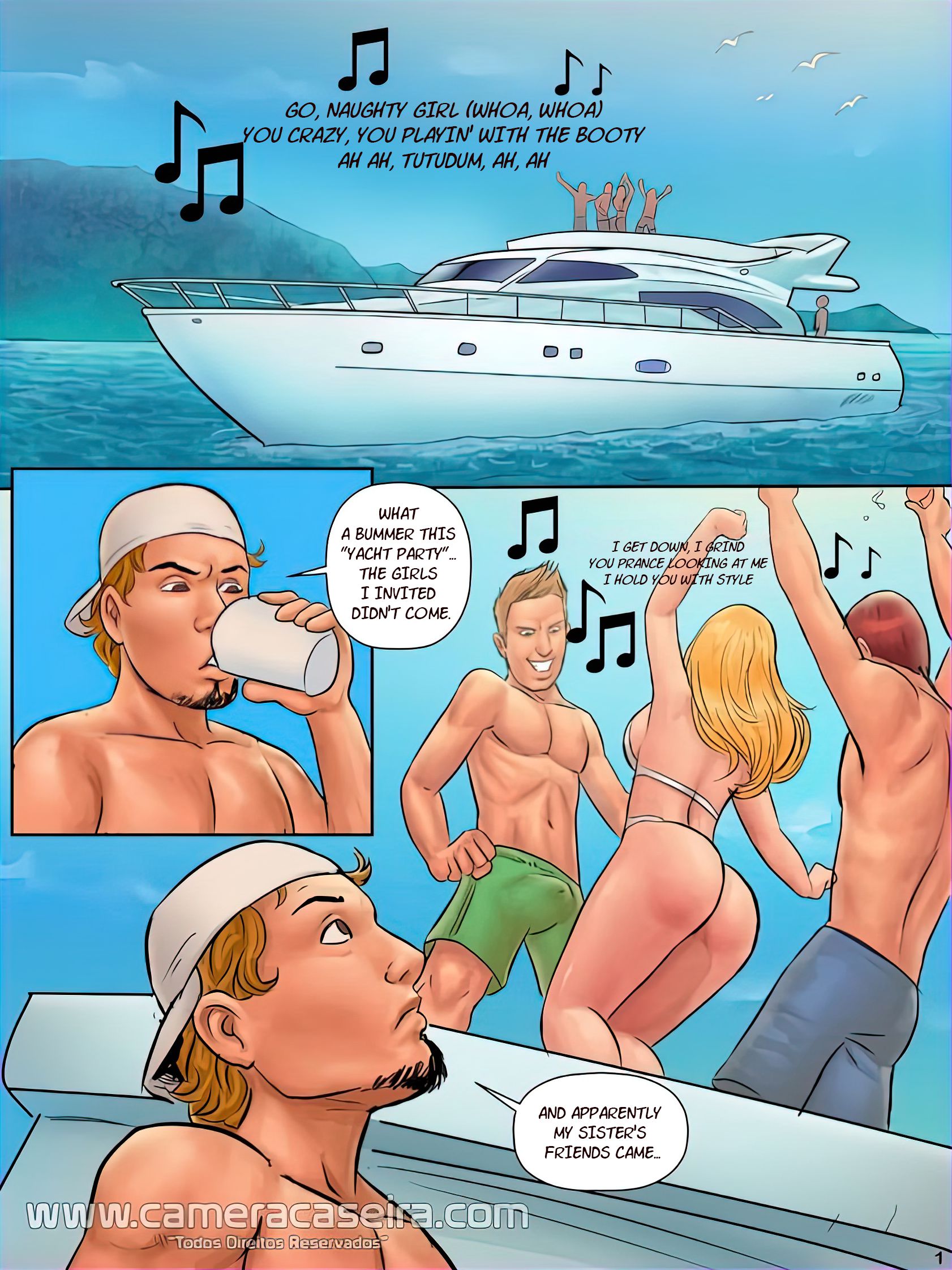 As Patricinhas [CameraCaseira] 4 . Caught Mom on the Yacht - [CameraCaseira] – page 2
