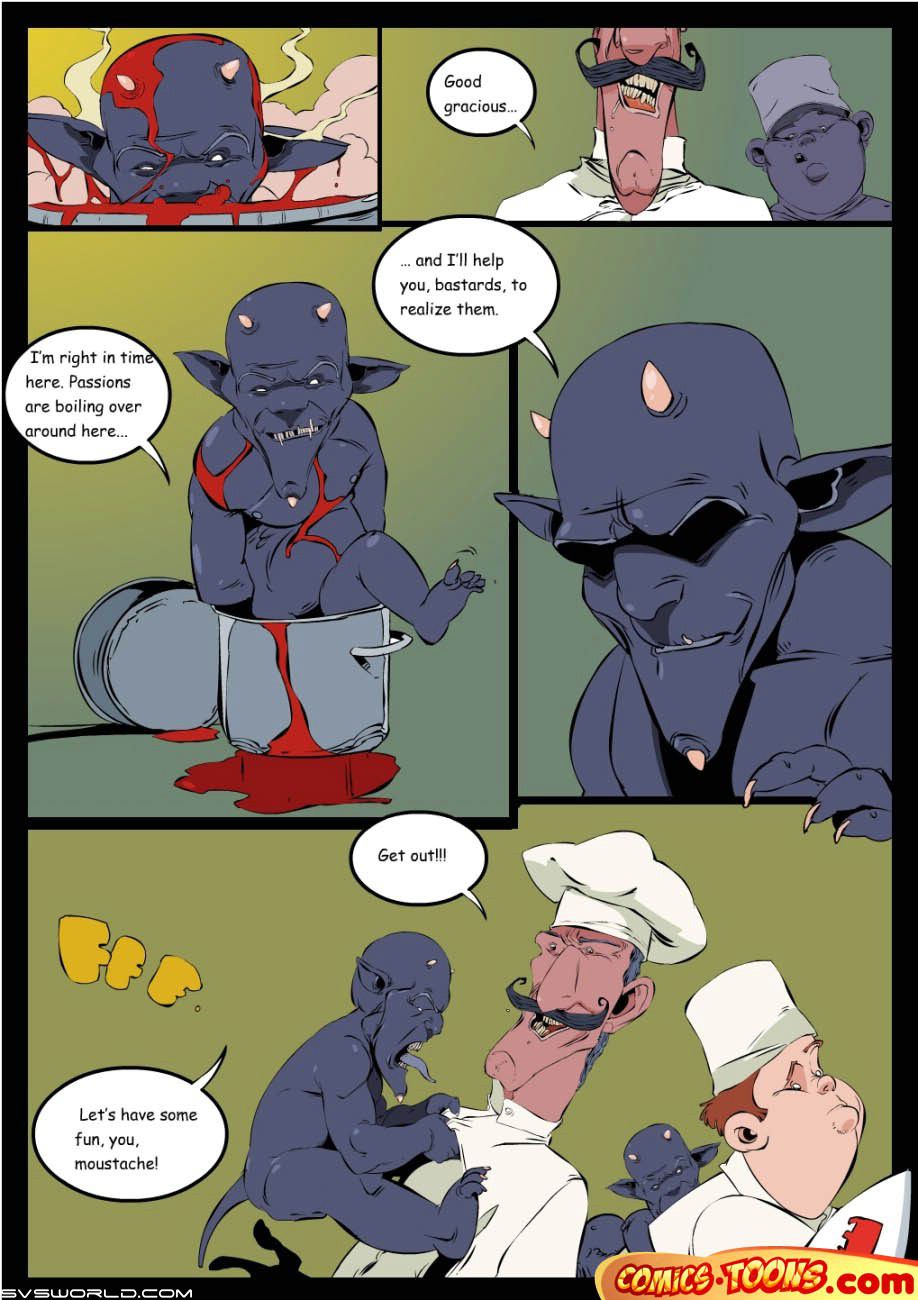 Demon in the Kitchen [Comics-Toons] 1 . Demon in the Kitchen - Chapter 1 [Comics-Toons] – page 3