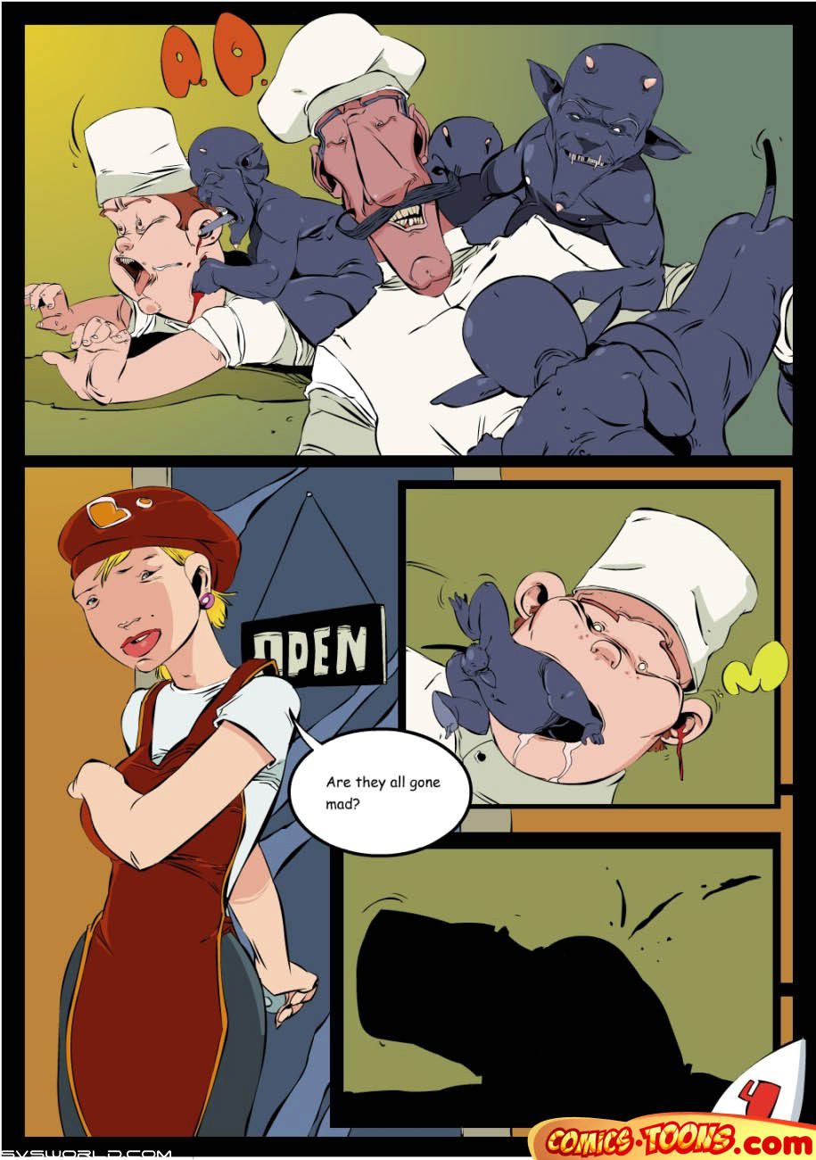 Demon in the Kitchen [Comics-Toons] 1 . Demon in the Kitchen - Chapter 1 [Comics-Toons] – page 4