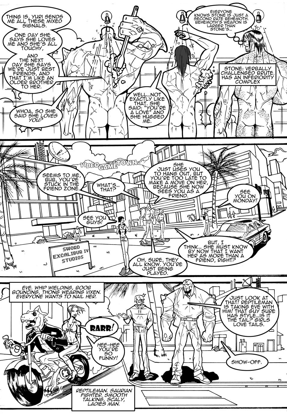 Videogame Town [Leandro Comics] 1 . Videogame Town - Part 1 [Leandro Comics] – page 4