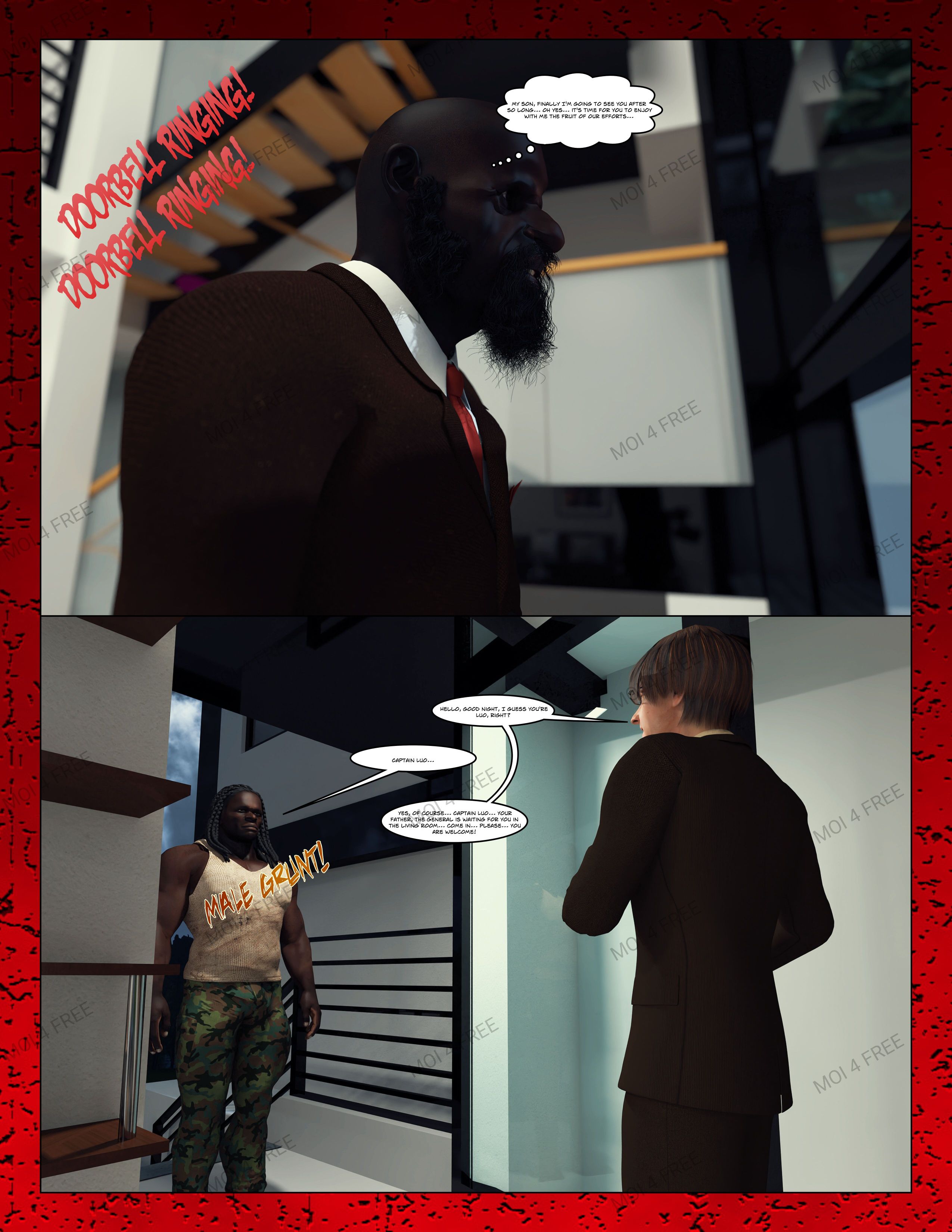 Cuckold In Africa [Moiarte3D] 10 . Cuckold In Africa - Chapter 10 [Moiarte3D] – page 8