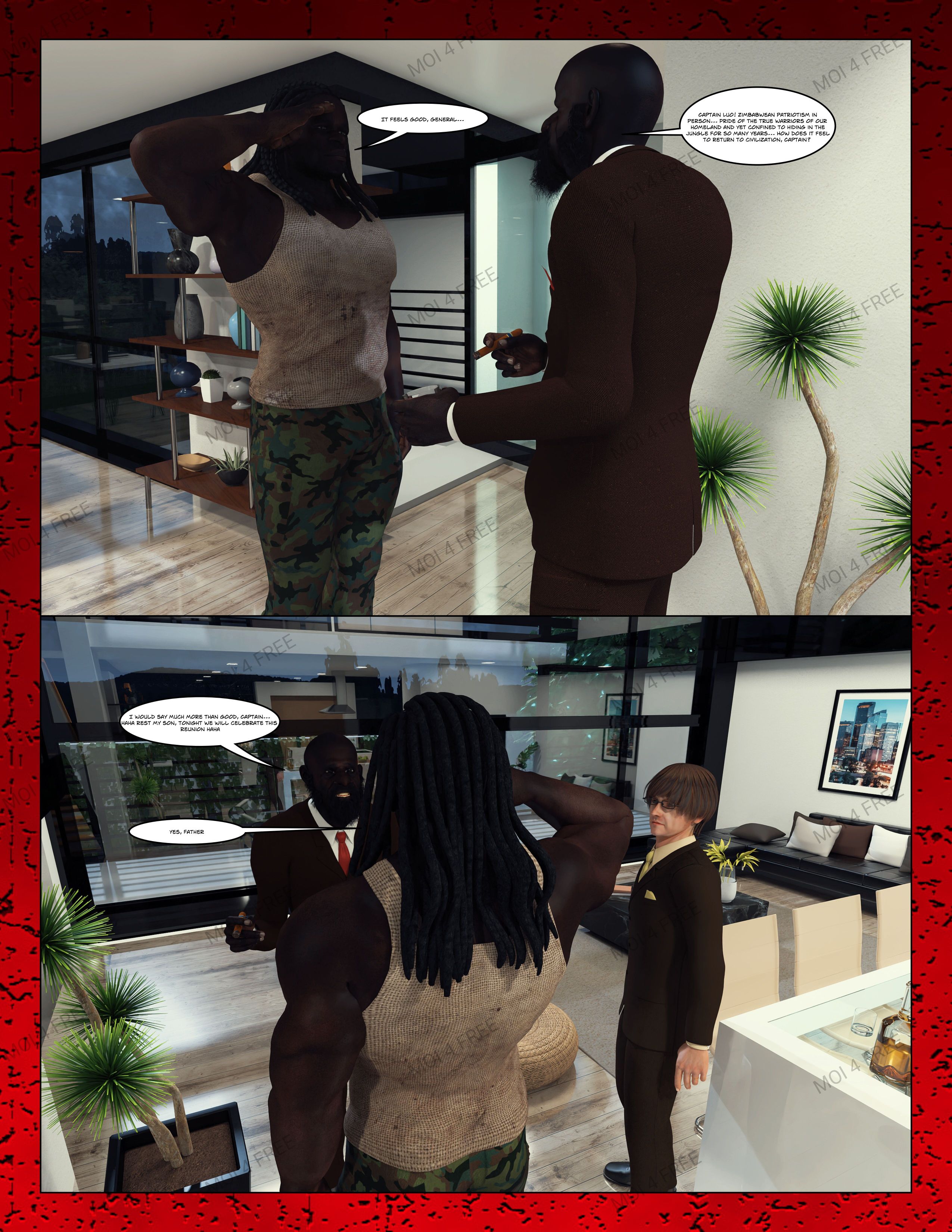 Cuckold In Africa [Moiarte3D] 10 . Cuckold In Africa - Chapter 10 [Moiarte3D] – page 9