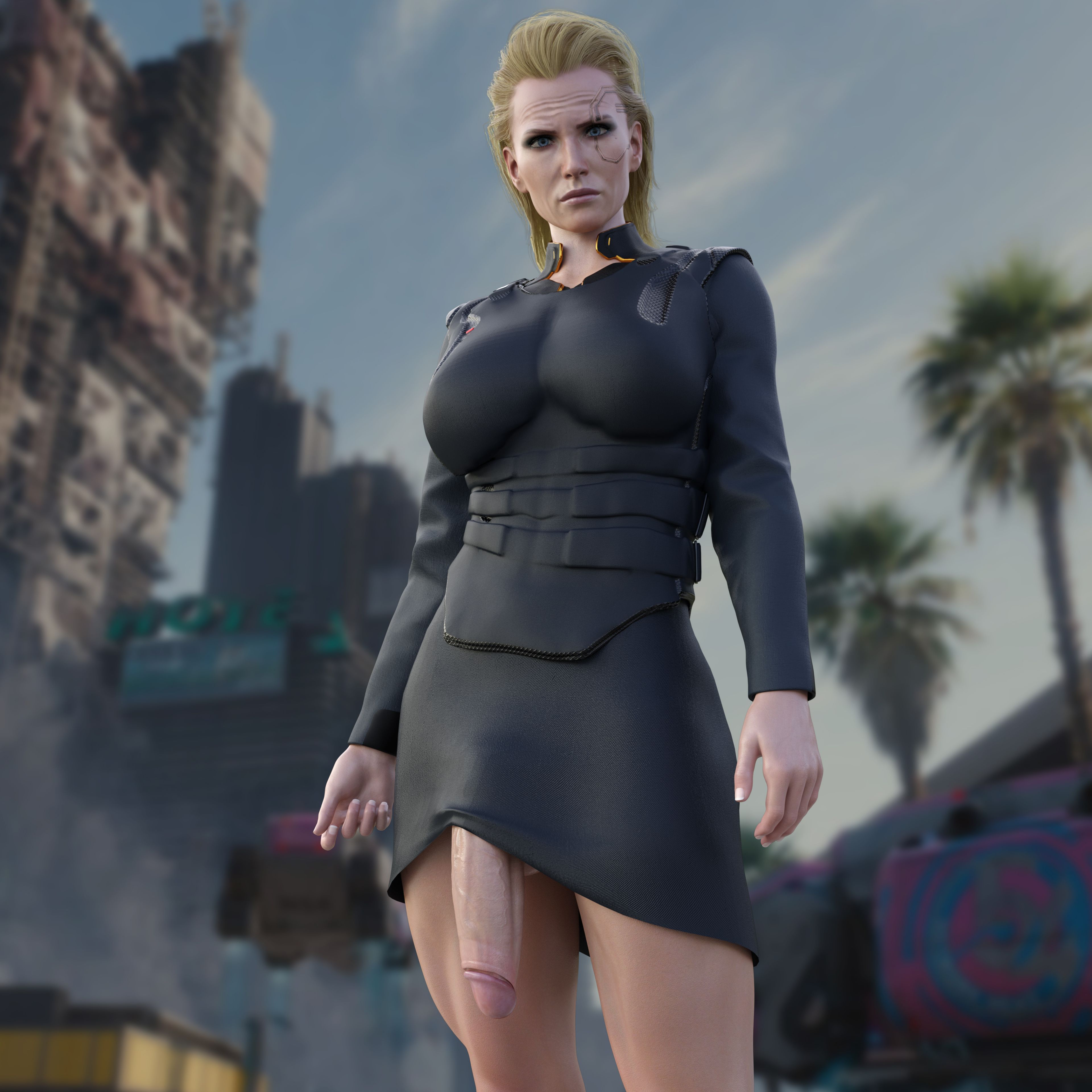Blacked and Futa Sets (Various) [NordFantasy] 7.2 . Meredith Stout - Futanari - (Cyberpunk 2077) [NordFantasy] – page 1