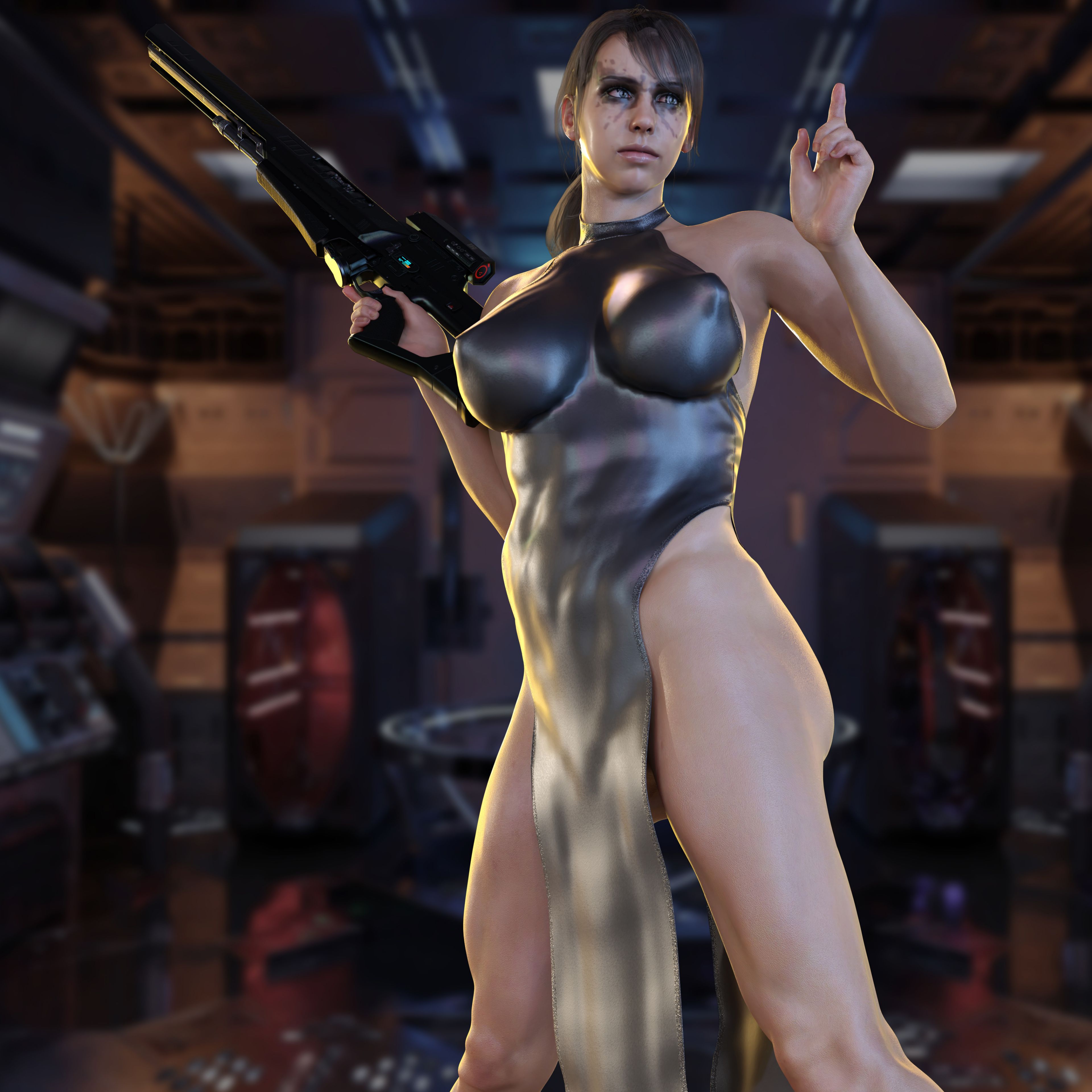 Blacked and Futa Sets (Various) [NordFantasy] 8.2 . Quiet - Several Outfits - (Metal Gear Solid V) [NordFantasy] – page 3