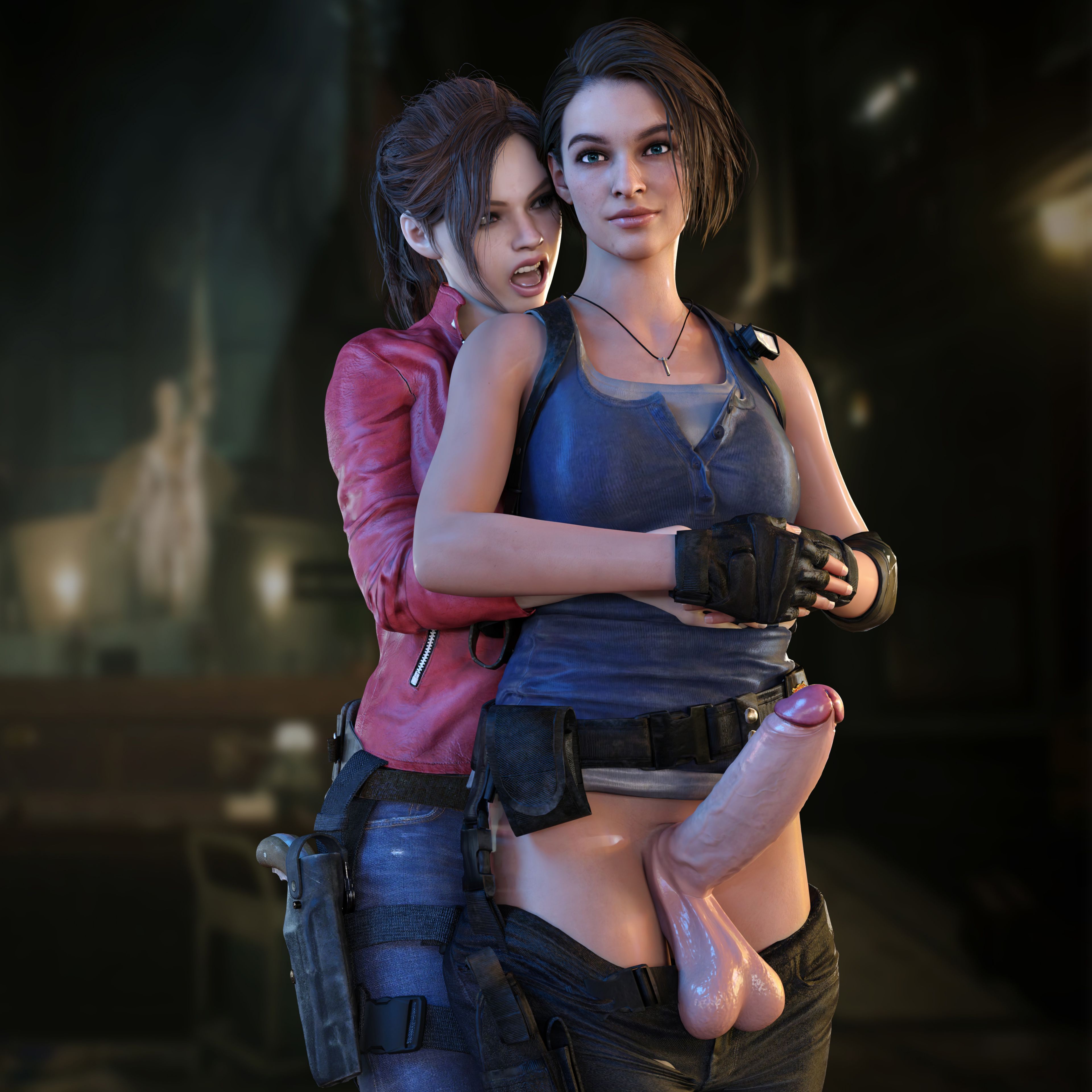 Blacked and Futa Sets (Various) [NordFantasy] 37 . Jill & Claire - (Resident Evil) [NordFantasy] – page 2