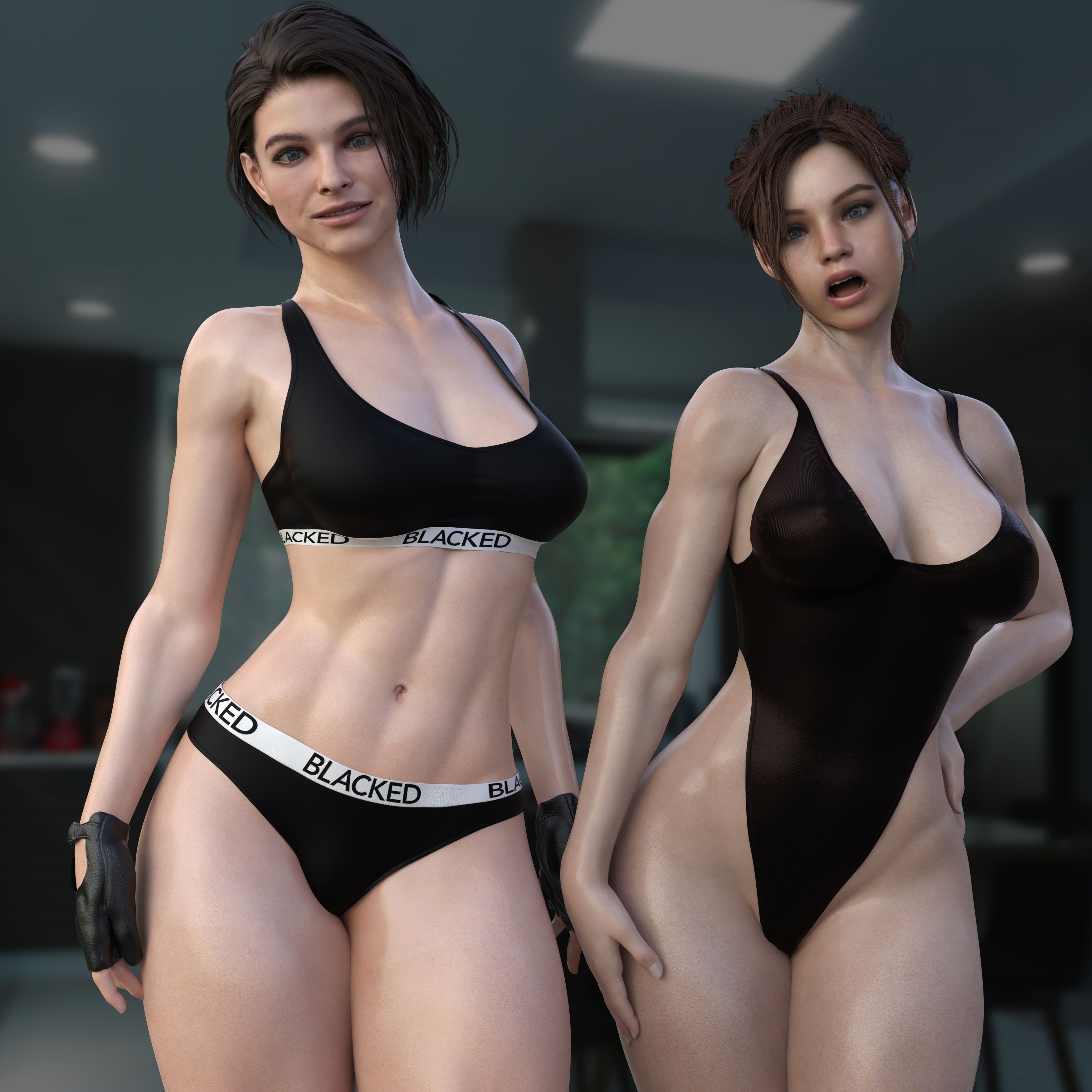 Blacked and Futa Sets (Various) [NordFantasy] 37 . Jill & Claire - (Resident Evil) [NordFantasy] – page 8