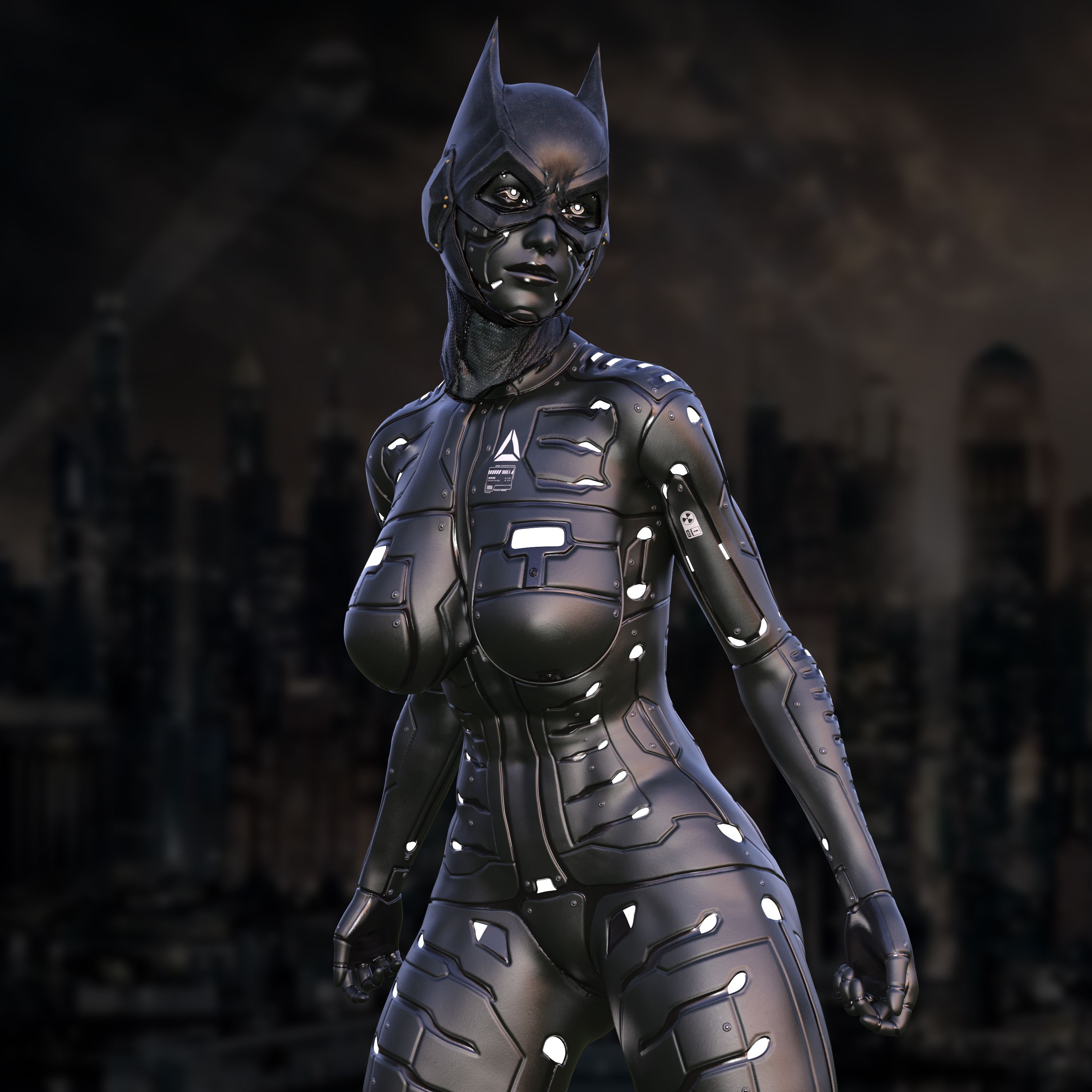 Blacked and Futa Sets (Various) [NordFantasy] 31.1 . BatGirl & BatMan - (Batman) [NordFantasy] – page 3