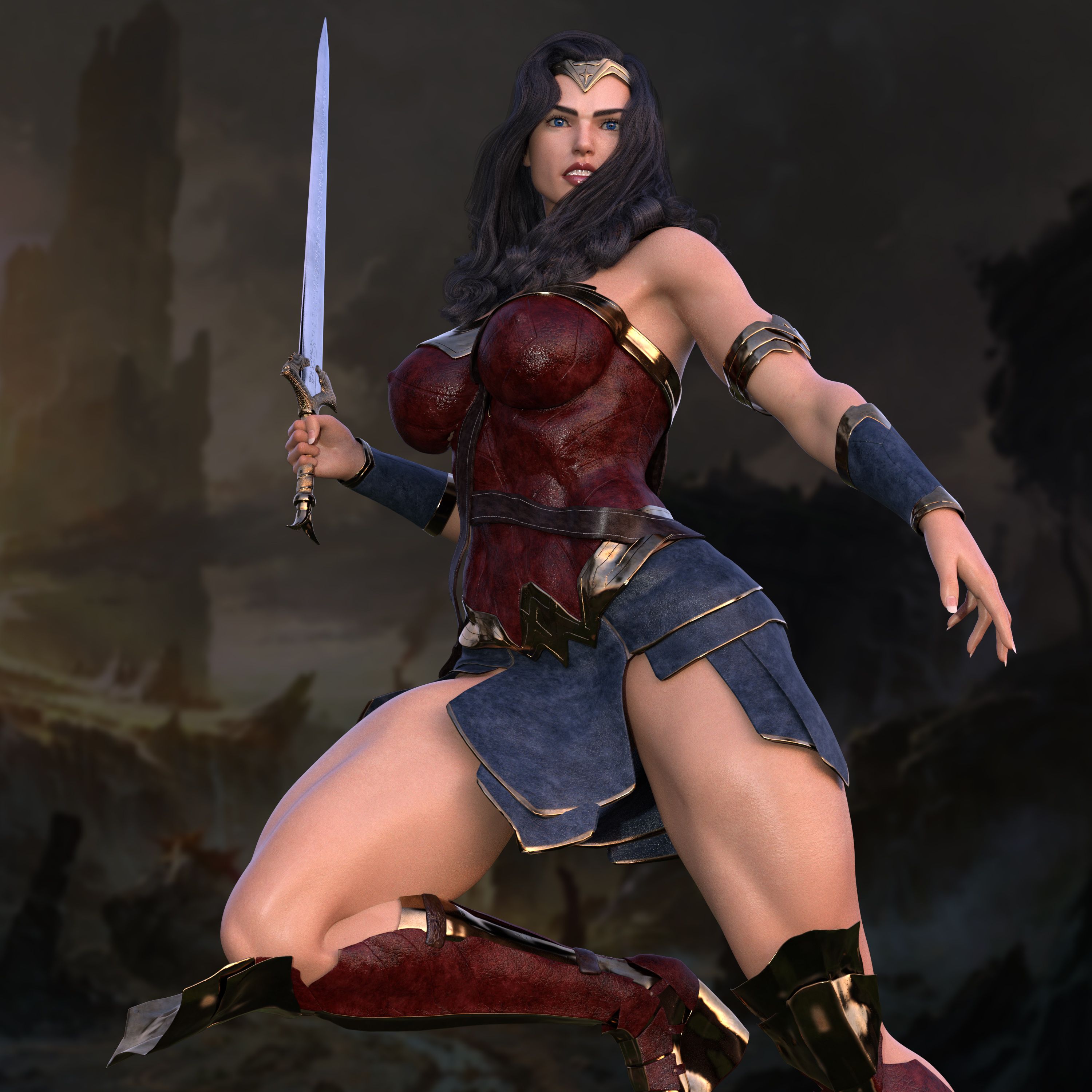 Blacked and Futa Sets (Various) [NordFantasy] 28.1 . Wonder Woman - Blacked - (Wonder Woman) [NordFantasy] – page 2