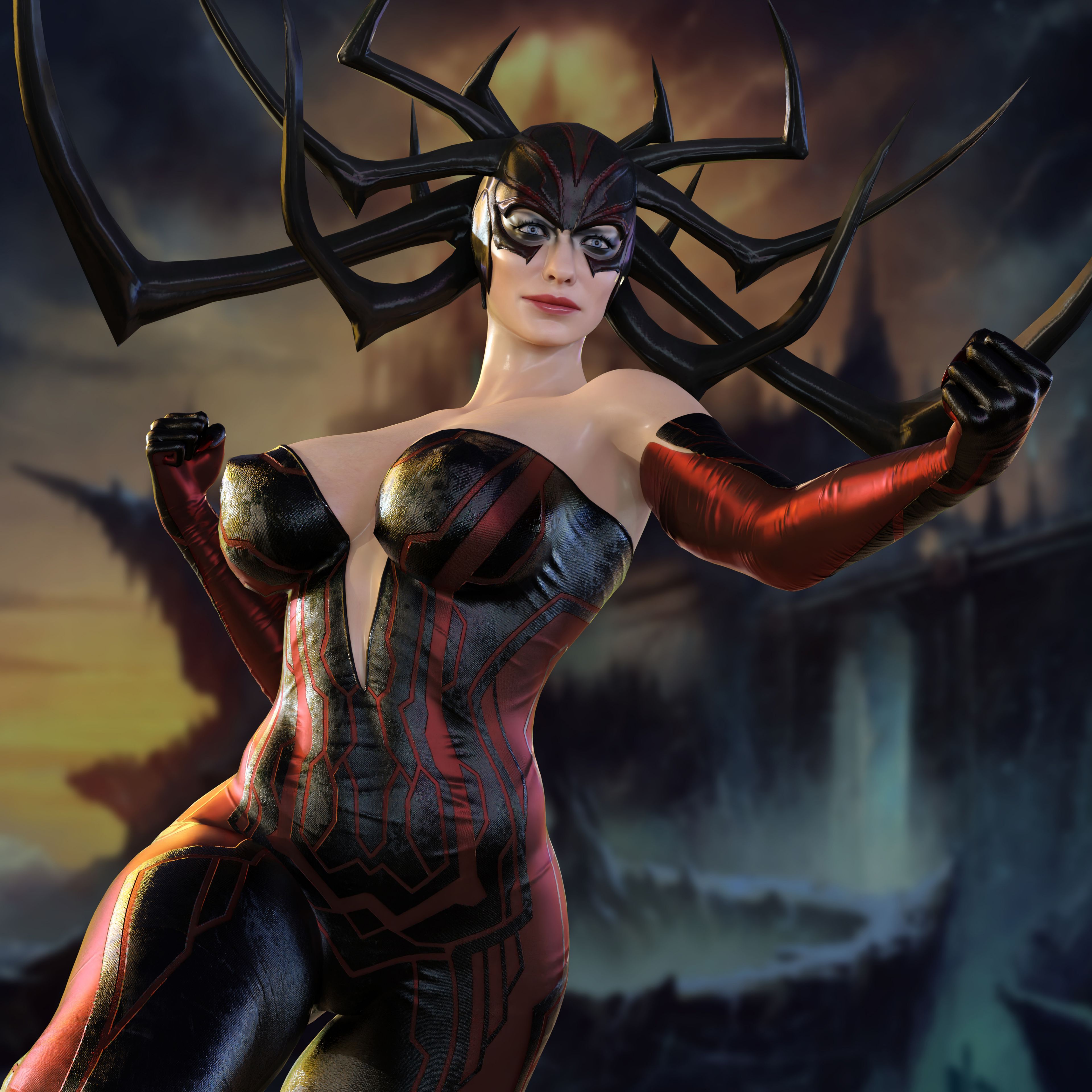 Blacked and Futa Sets (Various) [NordFantasy] 16.1 . Hela - (Thor) [NordFantasy] – page 9