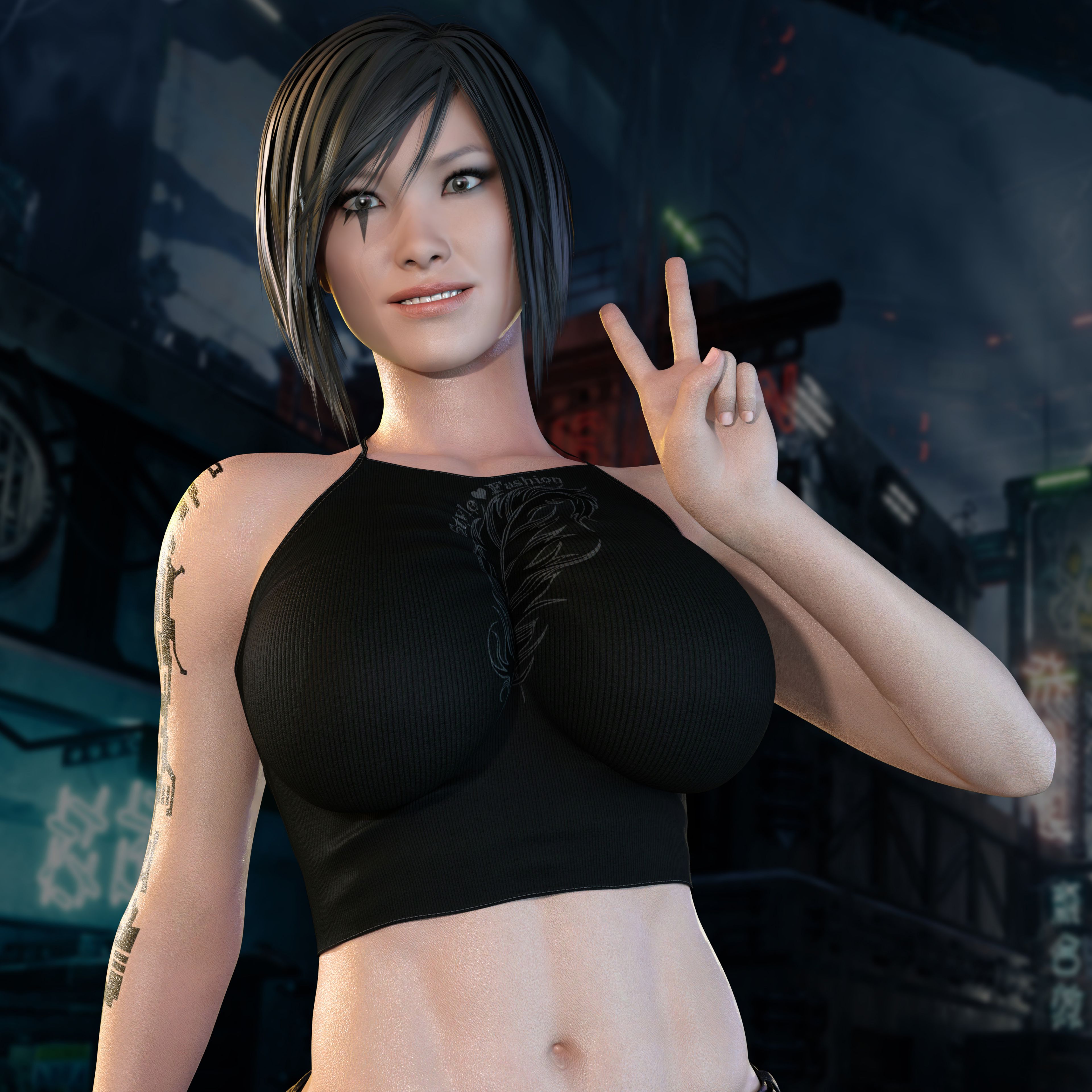 Blacked and Futa Sets (Various) [NordFantasy] 4 . Faith Connors - Futanari - [NordFantasy] – page 1